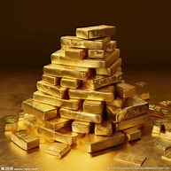 Gold bar next to a simple product box — visual contrast