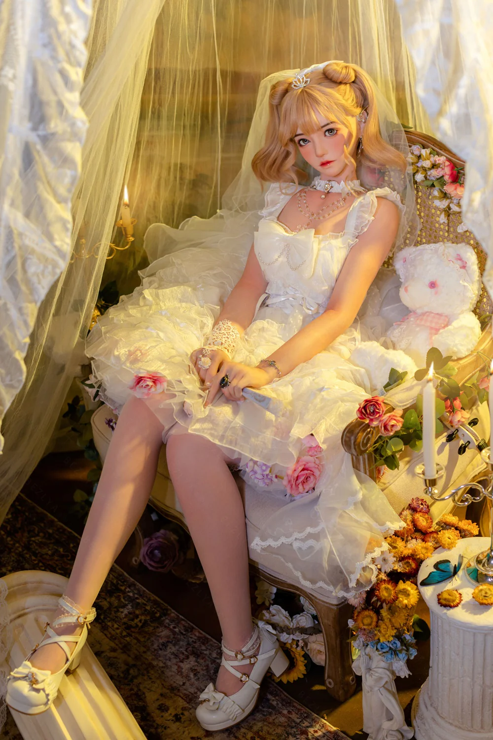 sex doll RCBezlya - Oleander - 156cm/5ft1 - 2.1 B-cup - Silicone Sex Doll - R C