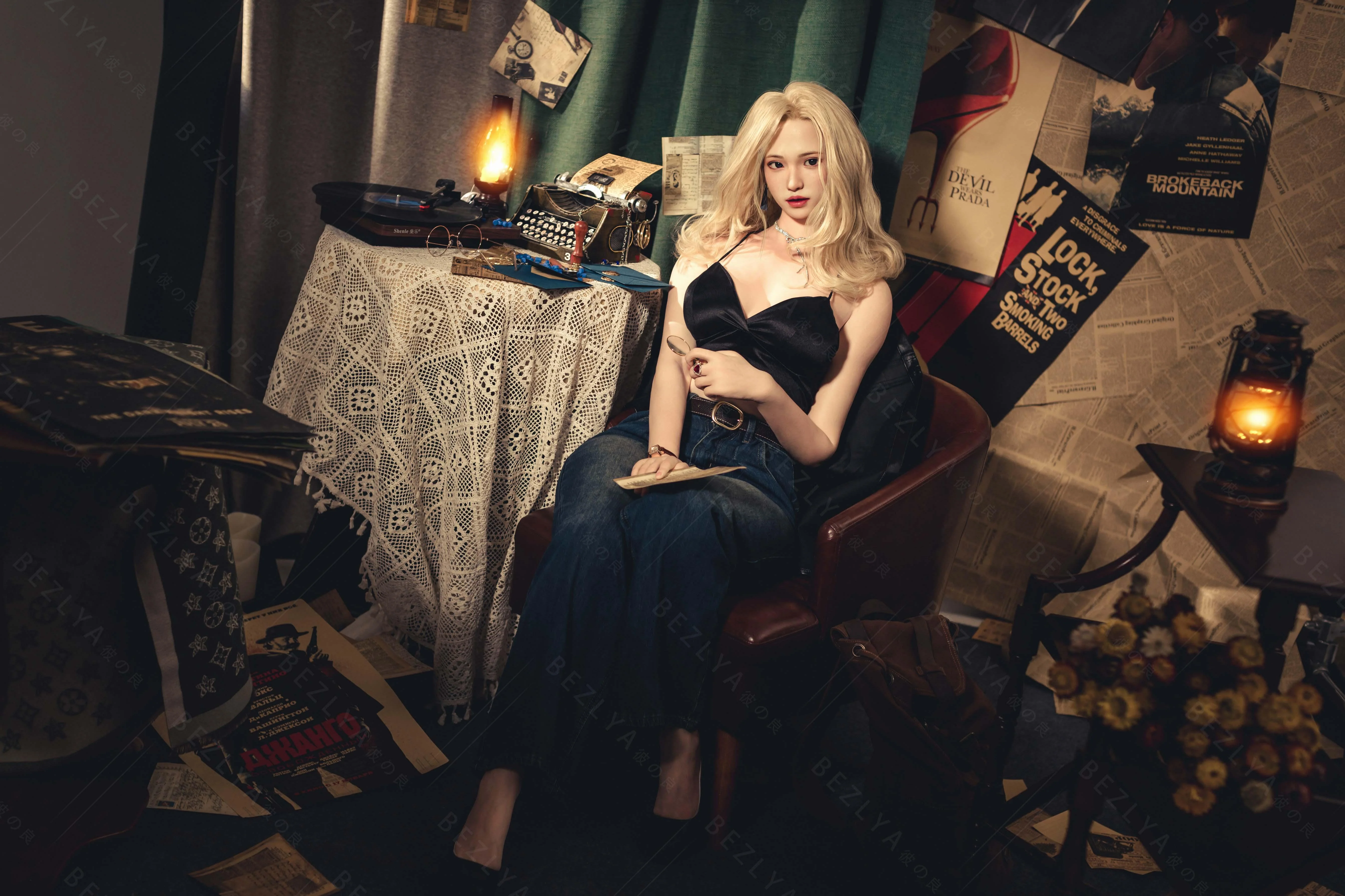 sex doll RCBezlya - Helianthus - 162cm/5ft3.75 - 2.2U A-cup - Silicone Sex Doll - R C