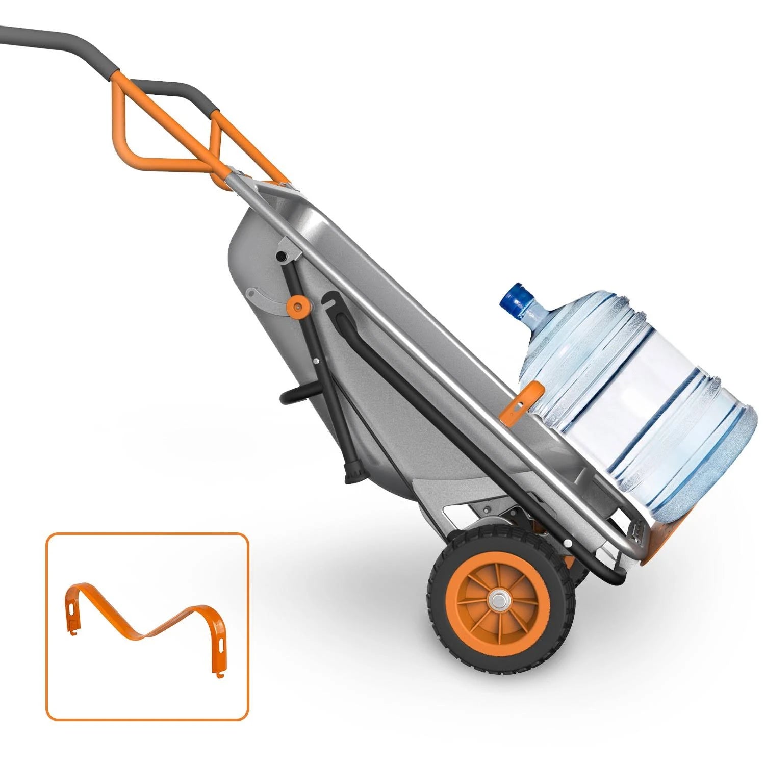Worx WG050 Aerocart 8-in-1 Multifunction Wheelbarrow, Dolly & Cart