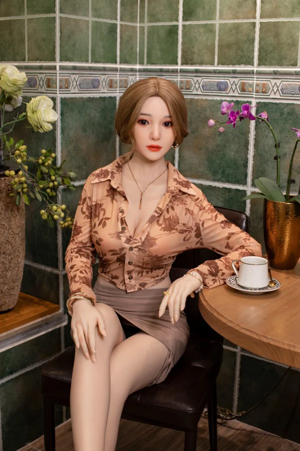 sex doll RC160cm / 5ft3 Natural Skin Sexy Charming Silicone Love Doll - Dime Doll: Sunny - R C