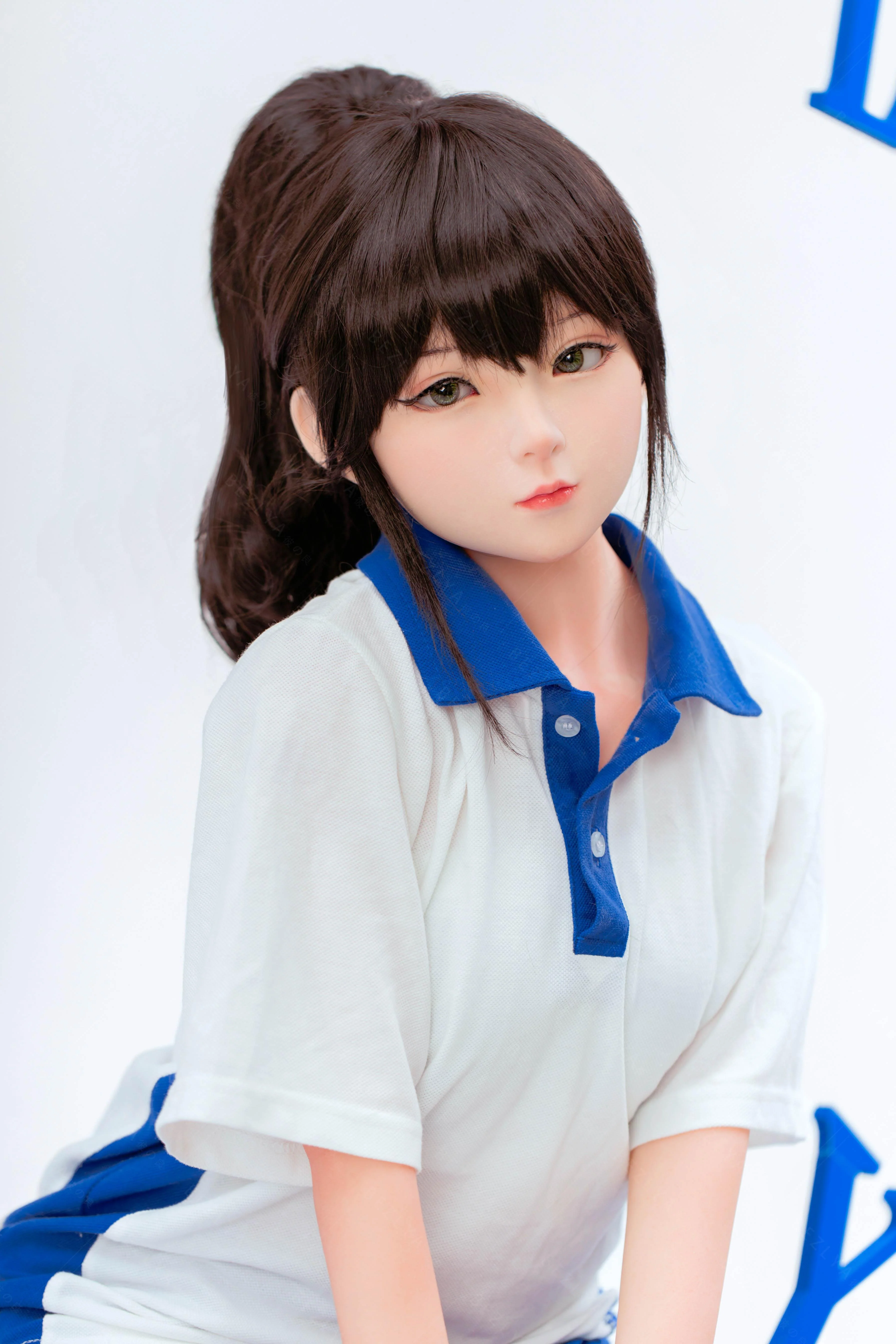 sex doll RCBezlya - Jasmine - 138cm/4ft6.25 - 2.0 AA-cup - Silicone Head + TPE Body Sex Doll - R C