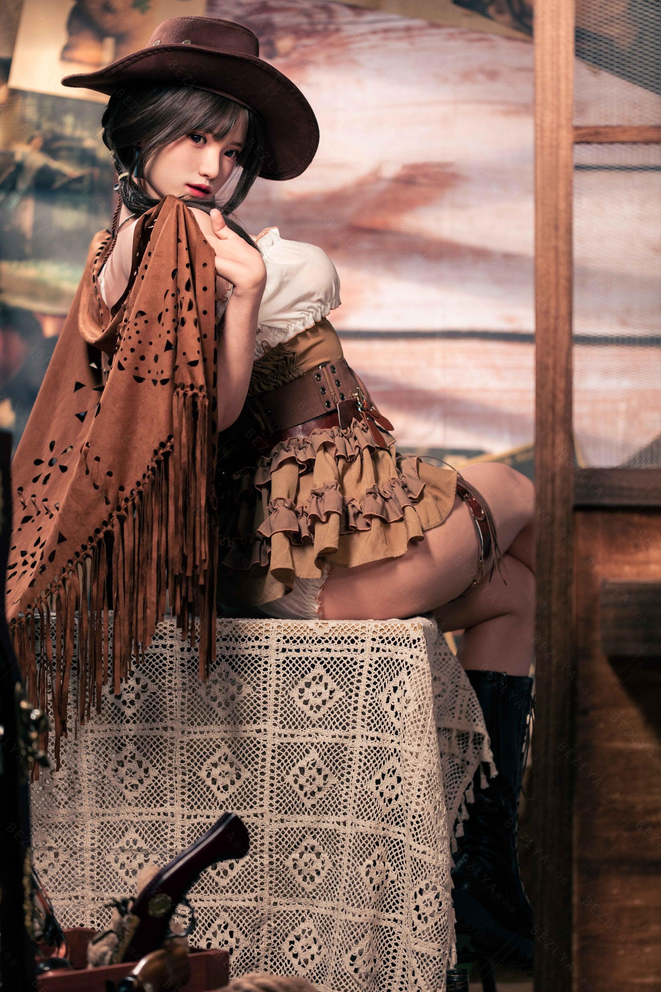 sex doll RCBezlya - Helianthus - 162cm/5ft3.75 - 2.2U A-cup - Silicone Sex Doll - R C