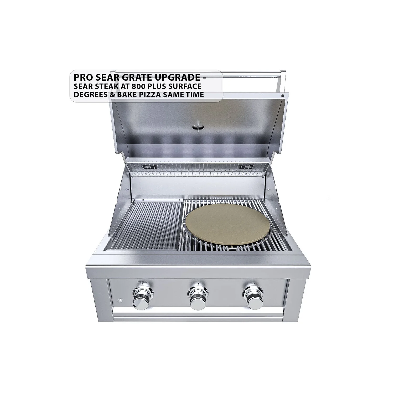 2026 Ruby 3 Burner Pro-Sear 30