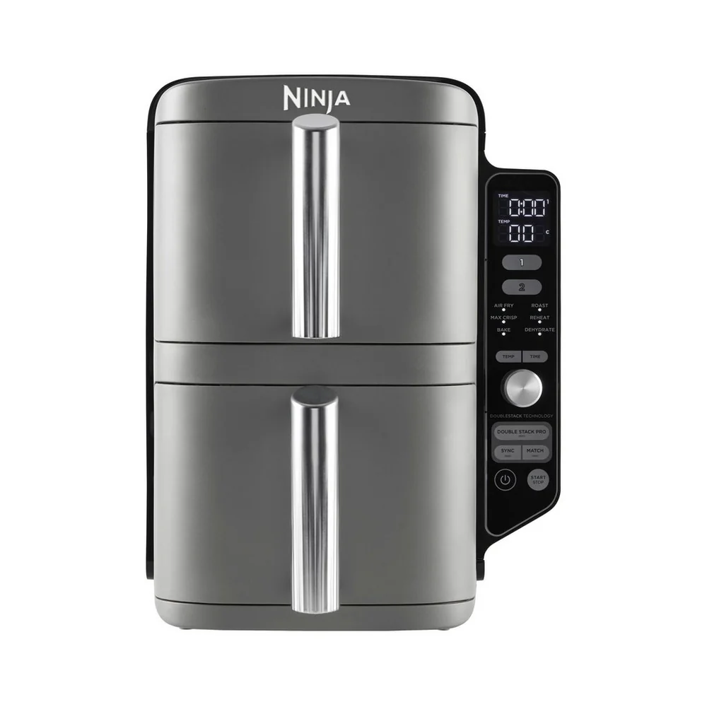 2026 Ninja Double Stack XL 2-Drawer 9.5L Air Fryer Grey SL400UK