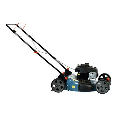 2026 21-Inch 125 cc 4-Cycle Gas Powered Push Lawn Mower, Mulch and Side Discharge, Dual Lever Height Adj