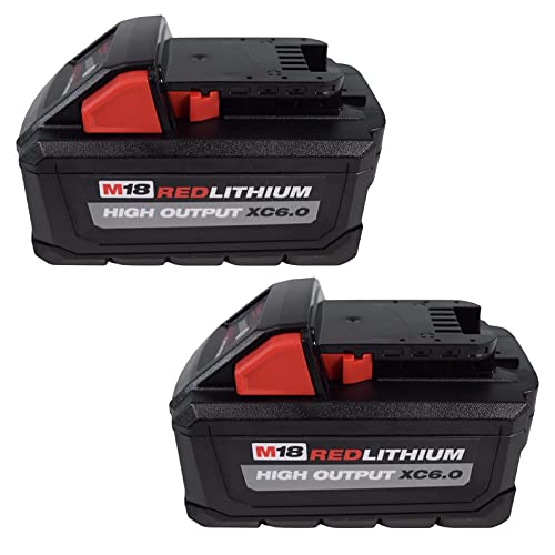 2026 Milwaukee 48-11-1862 M18 REDLITHIUM HIGH OUTPUT XC 6 Ah Lithium-Ion Battery