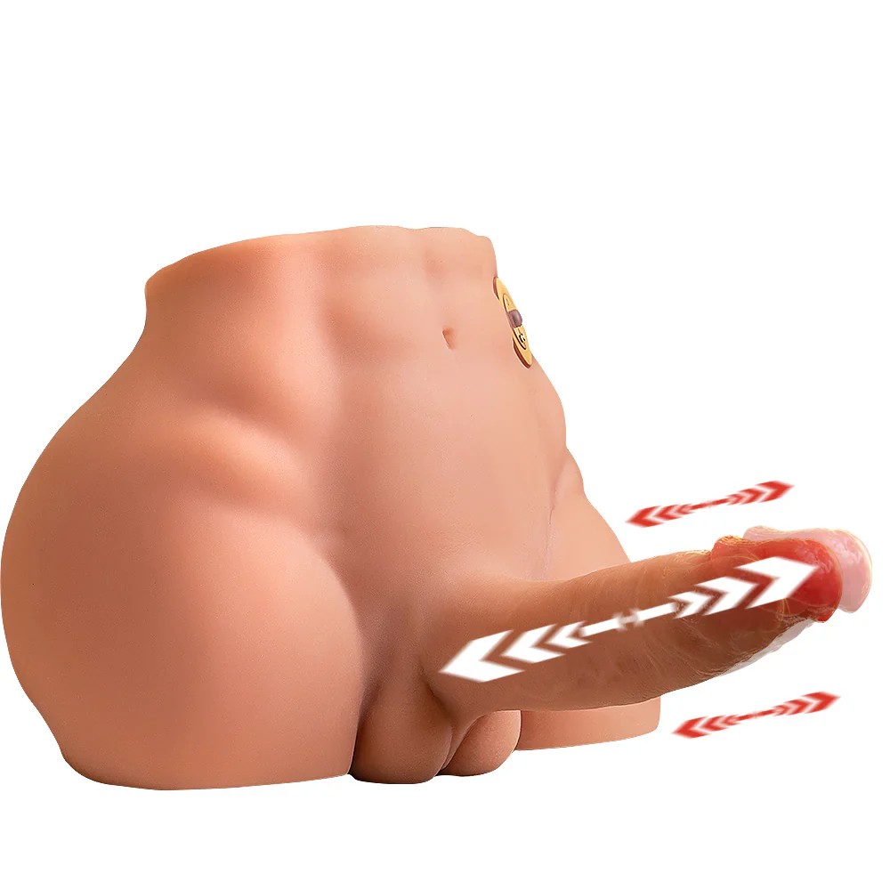 sex doll RC9.56lb Electric Rechargeable Male Sex Doll Ass Torso With Big Penis - R C