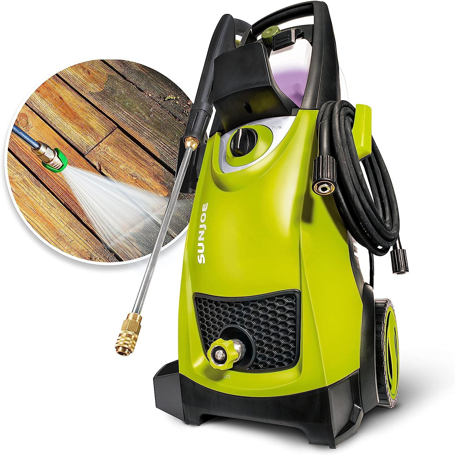 2026 Sun Joe 14.5-Amp Electric High Pressure Washer, Cleans Cars/Fences/Patios