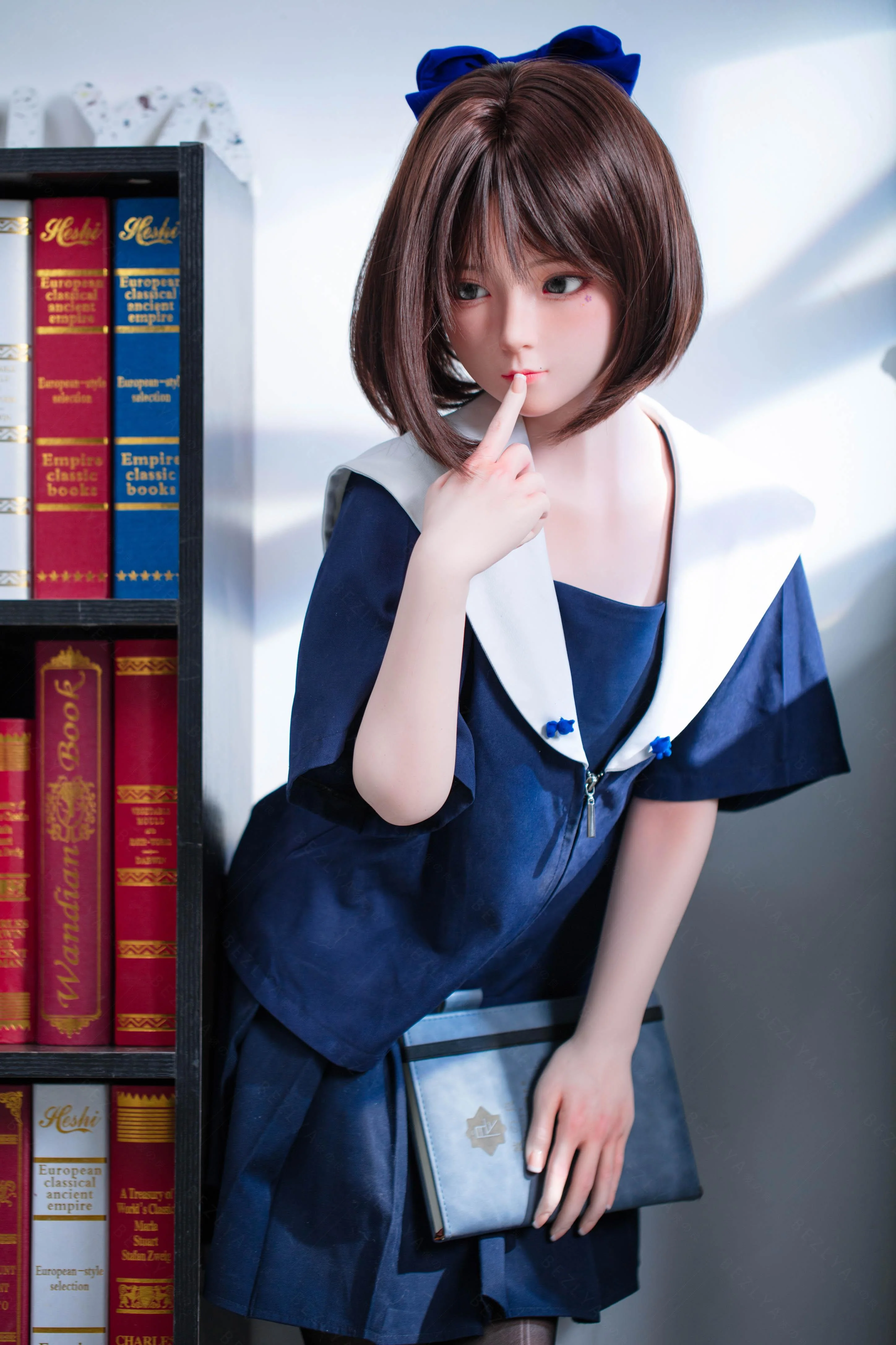 sex doll RCBezlya - Jasmine - 136cm/4ft5.5 - 2.1 AA-cup - Silicone Sex Doll - R C