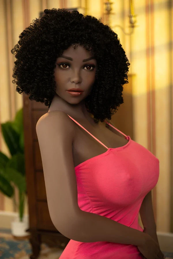 sex doll RCIn Stcok 5.2ft /158cm Black Sex Dolls For Men - Kelsey - R C
