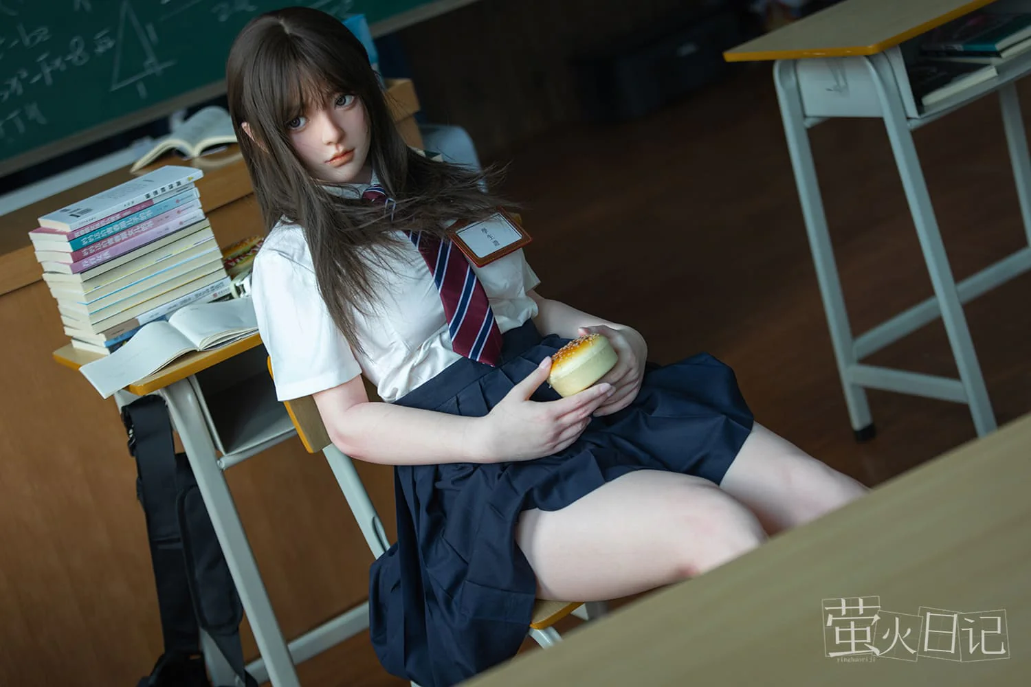 sex doll RC5ft4 / 164cm Big Eyes Silicone Big Breasts Sex Doll - Firefly Diary Doll: Liuli - R C