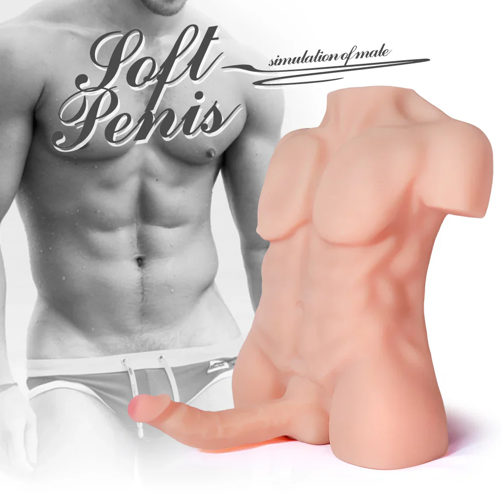 sex doll RC15.4lb Best Male Torso Sex Doll With Big Penis - R C