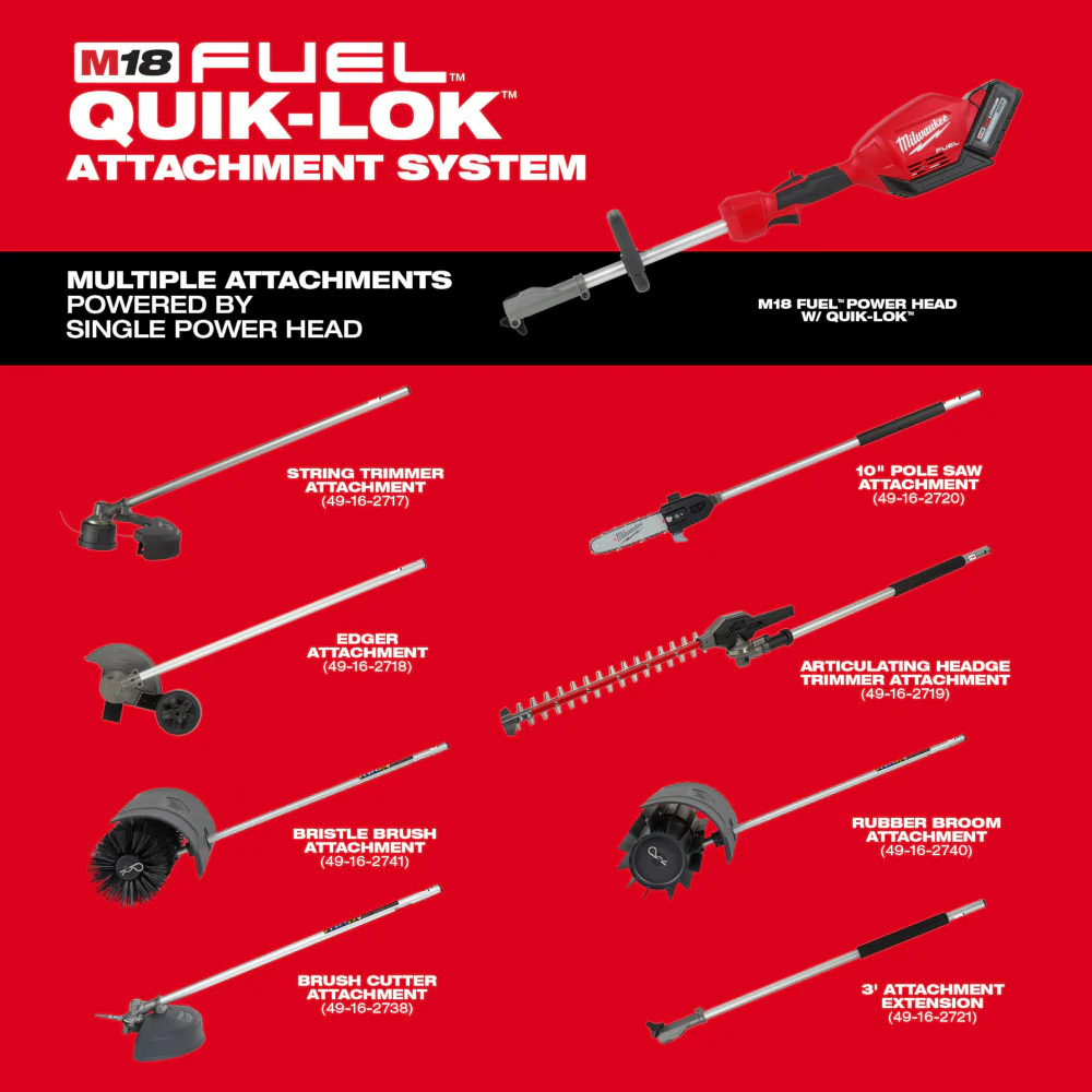 Milwaukee 49-16-2720R M18 FUEL 18V QUIK-LOK 10