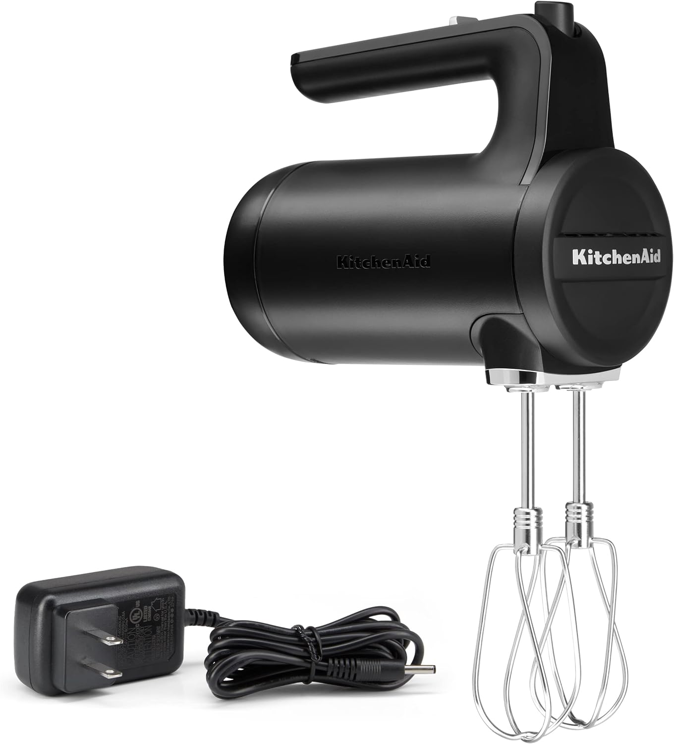 KitchenAid Cordless 7 Speed Hand Mixer - KHMB732, Matte Black