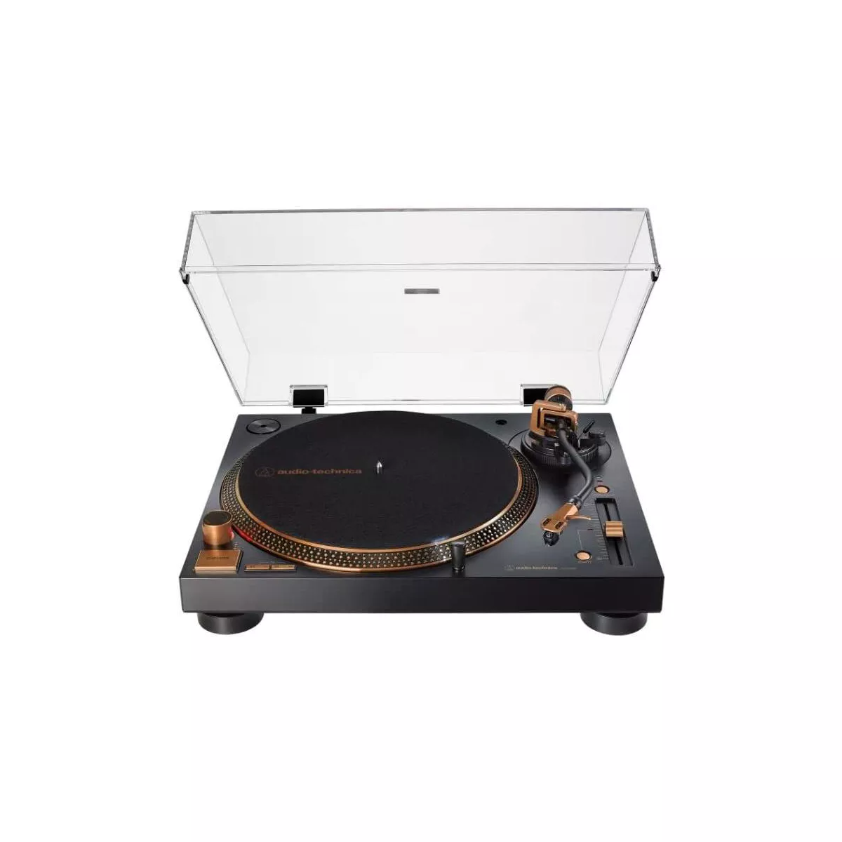 2026 Audio Technica AT-LP120XUSB-BZ Direct Drive USB Turntable, Bronze – 3-Speed, Built-in Preamp, Vinyl to Digital Conversion