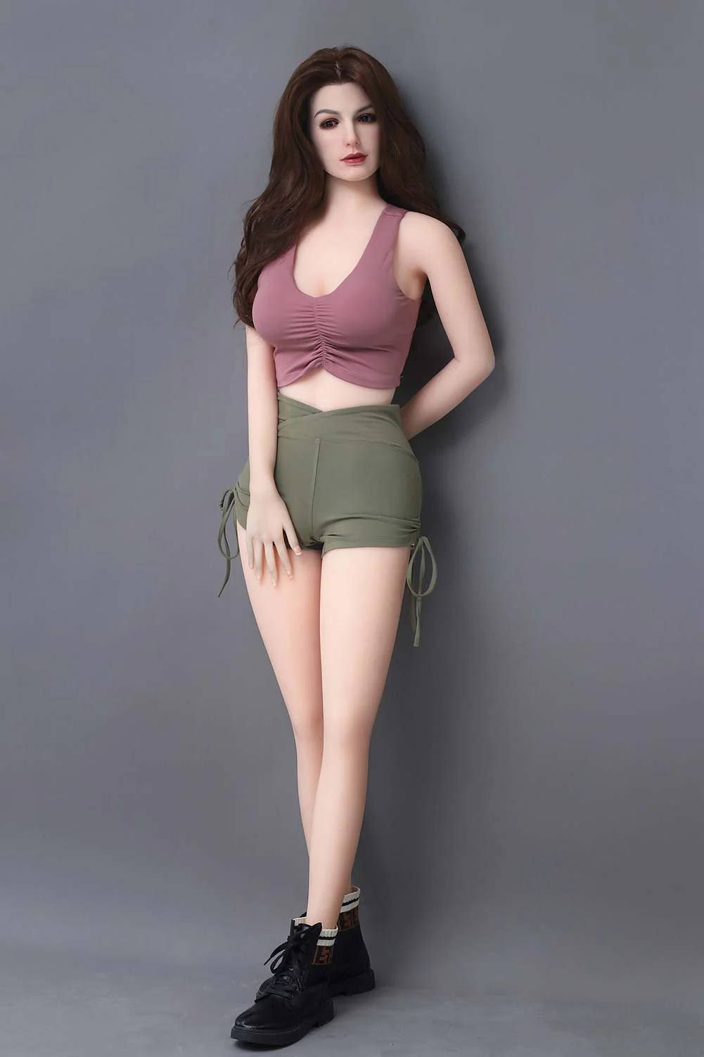sex doll RC5.41ft / 165cm Milf Small Boobs Electric Hip Sex Dolls – Lynney - R C