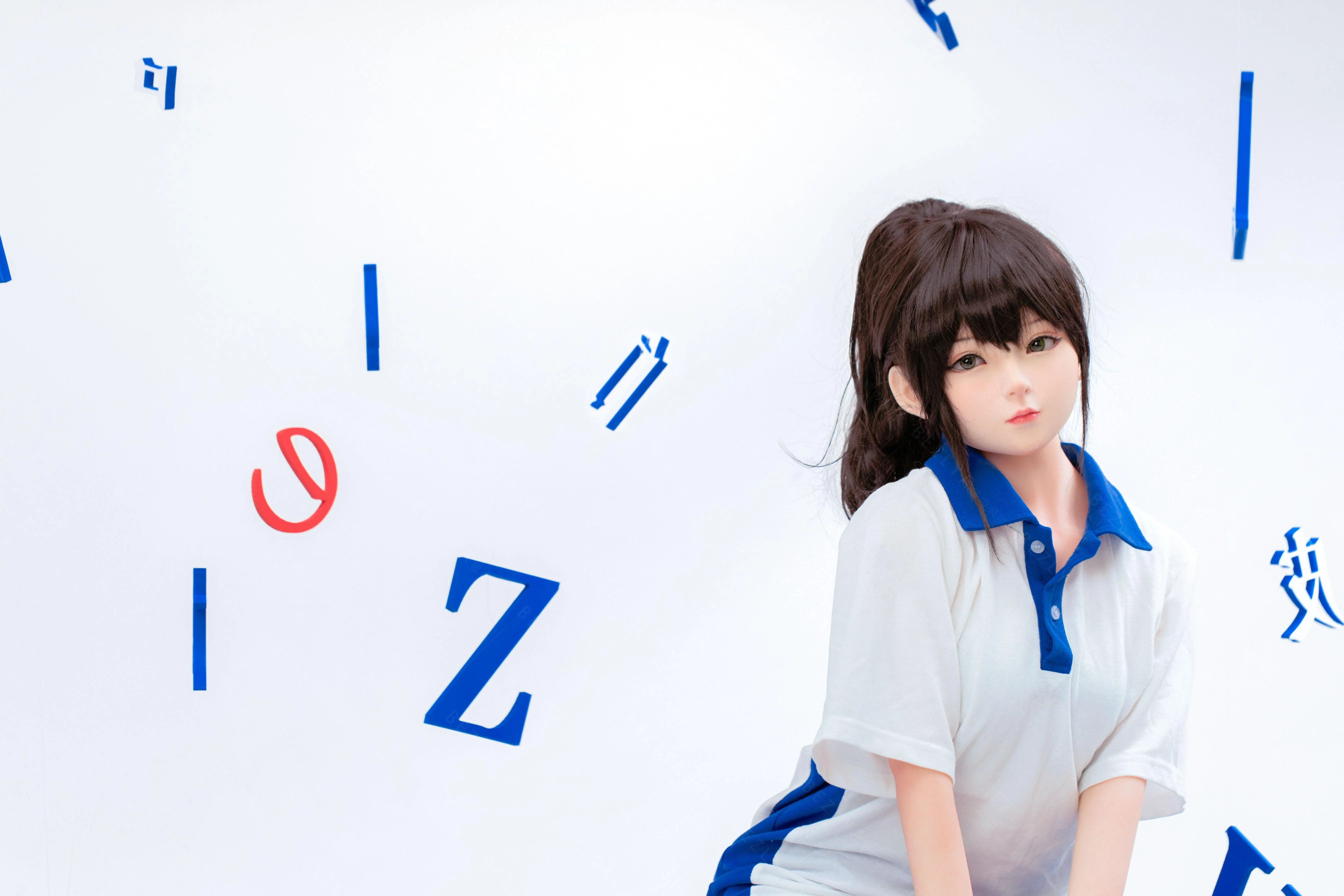 sex doll RCBezlya - Jasmine - 138cm/4ft6.25 - 2.0 AA-cup - Silicone Head + TPE Body Sex Doll - R C