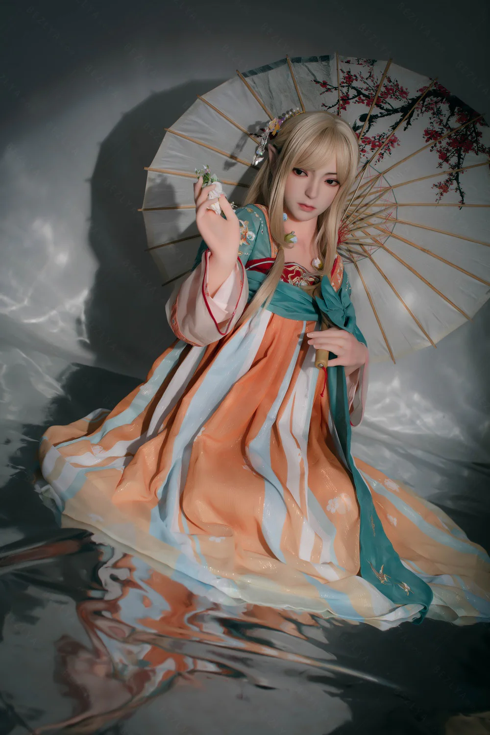 sex doll RCBezlya - Pansy - 160cm/5ft3 - 2.0 C-cup - Silicone Head + TPE Body Sex Doll - R C