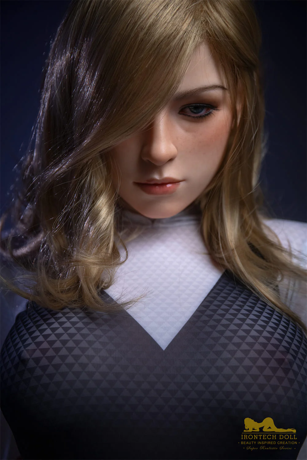 sex doll RC5ft6 / 167cm Spider Woman Silicone Blonde Sex Doll - Irontech Doll Elise - R C