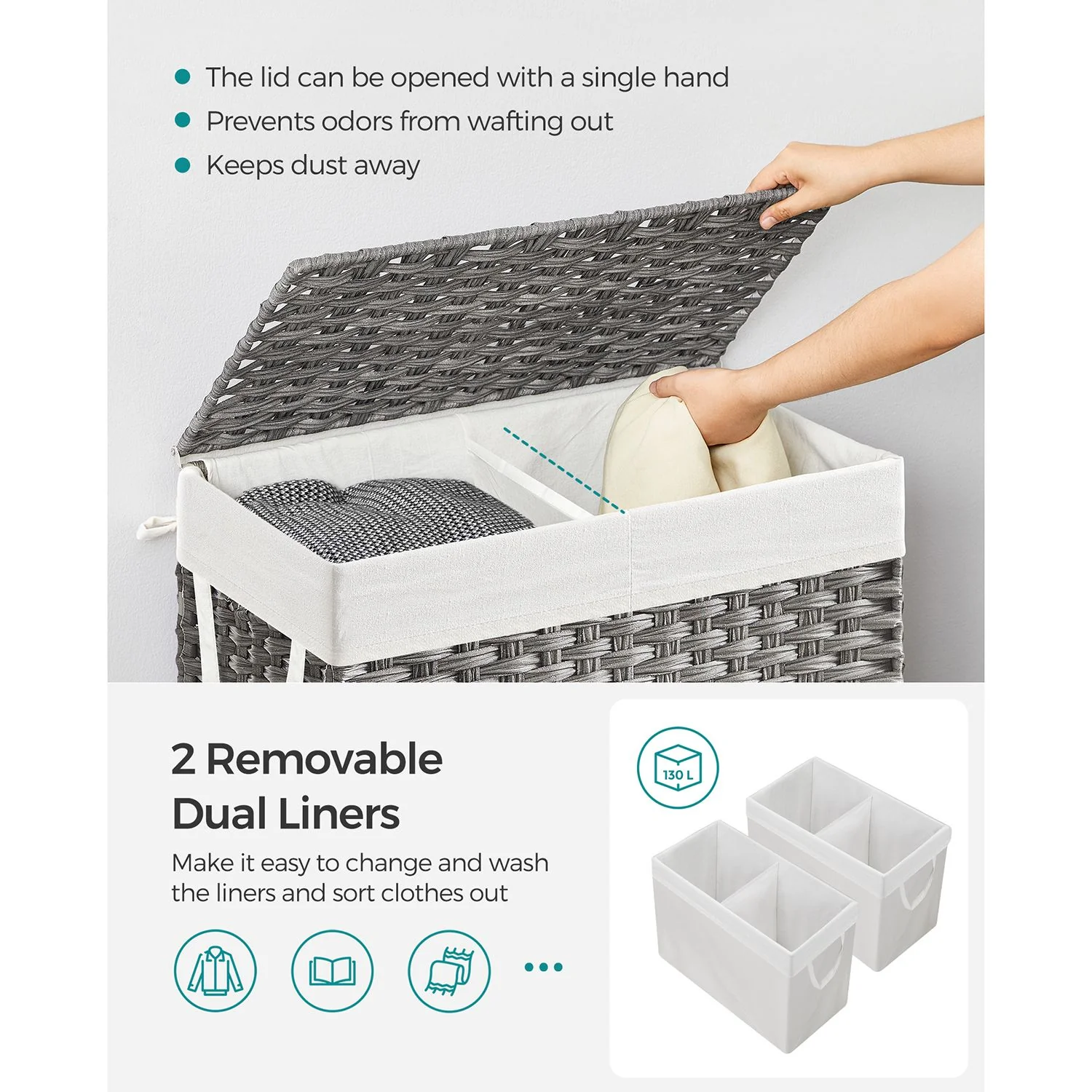 Gray Folding Chair with PE Plastic & Metal Tube Frame – 13”L x 26”W x 23.6”H, 110 lb Load Capacity