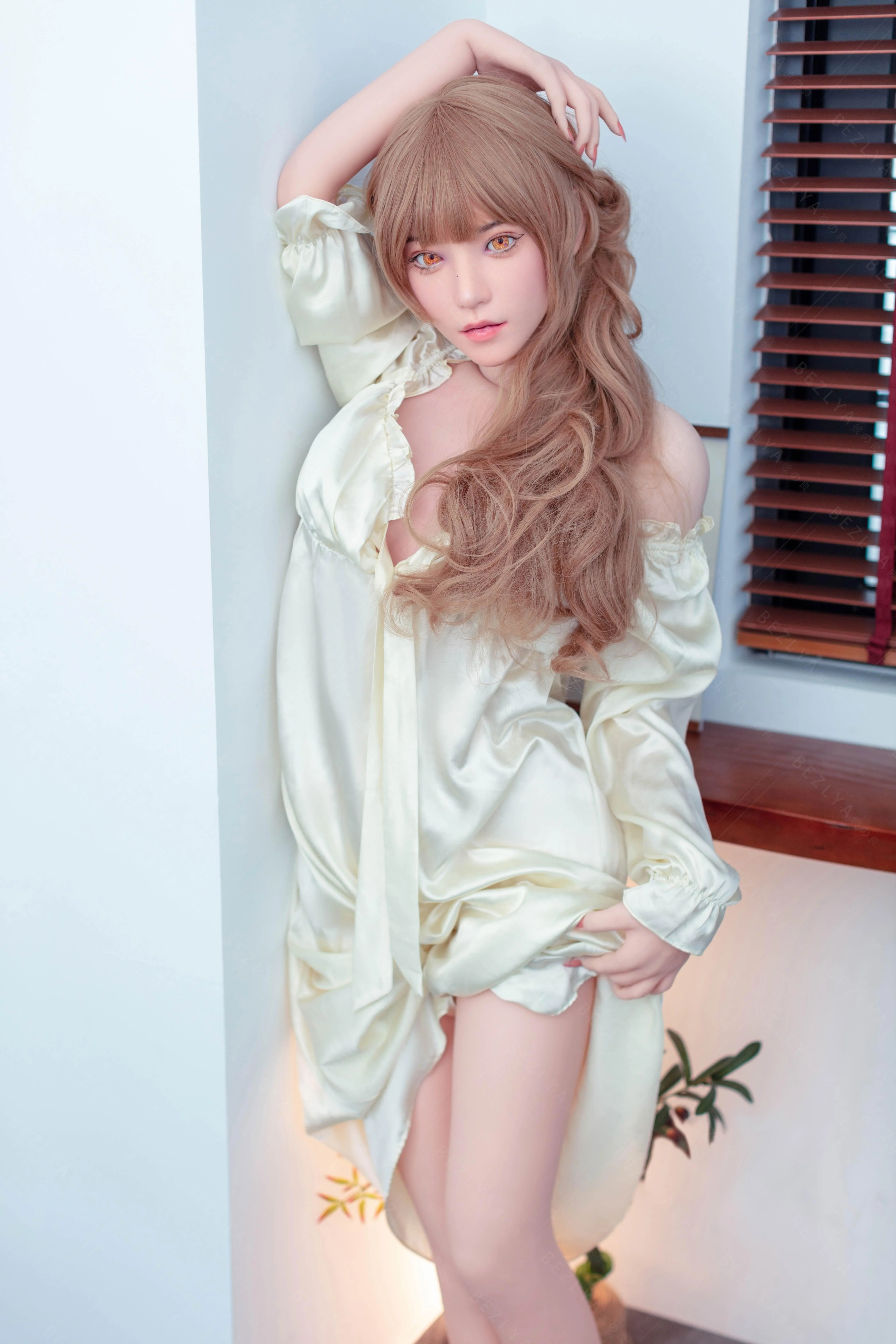 sex doll RCBezlya - Iris - 160cm/5ft3 - 2.1 C-cup - Silicone Sex Doll - R C