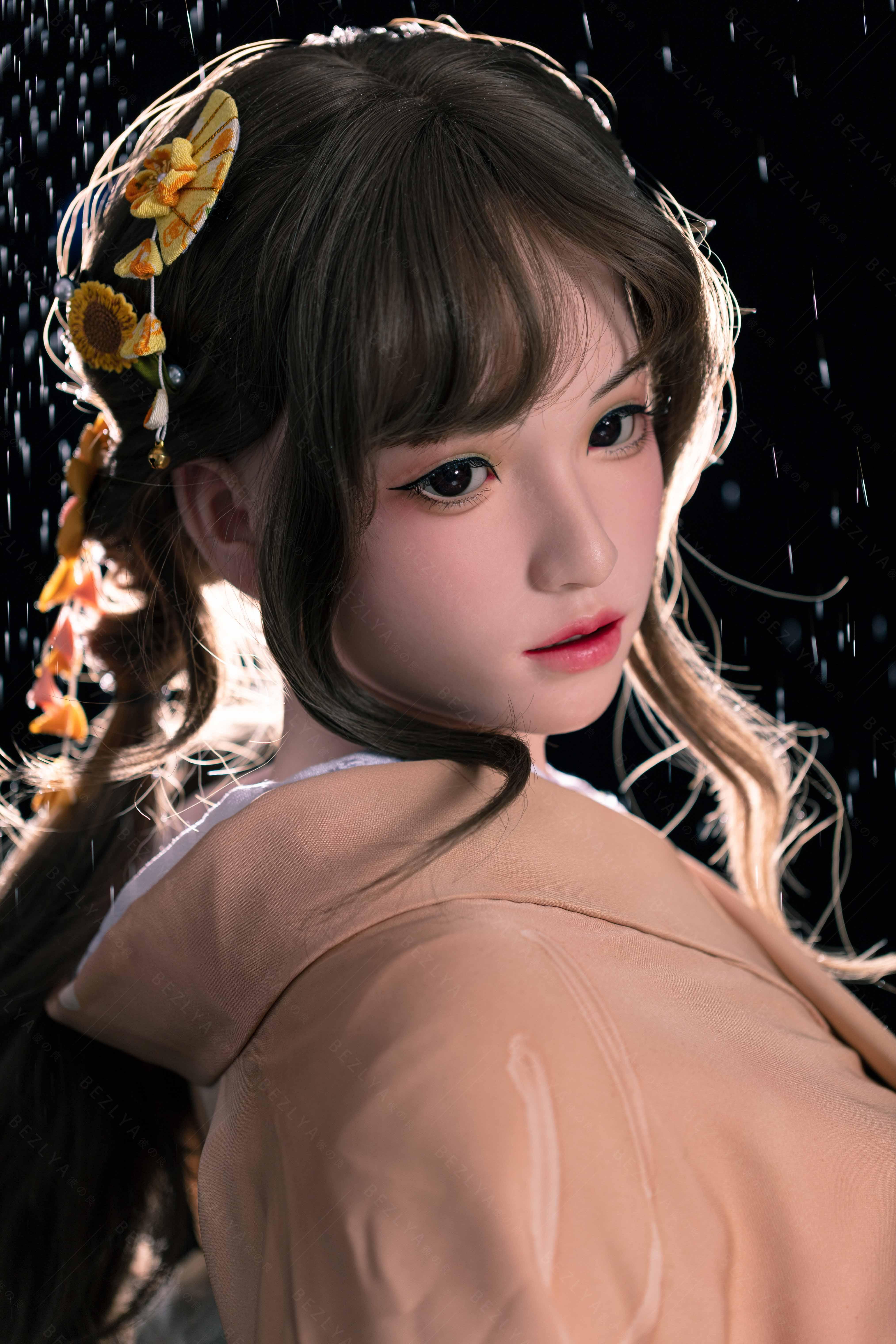 sex doll RCBezlya - Helianthus - 162cm/5ft3.75 - 2.2U A-cup - Silicone Sex Doll - R C