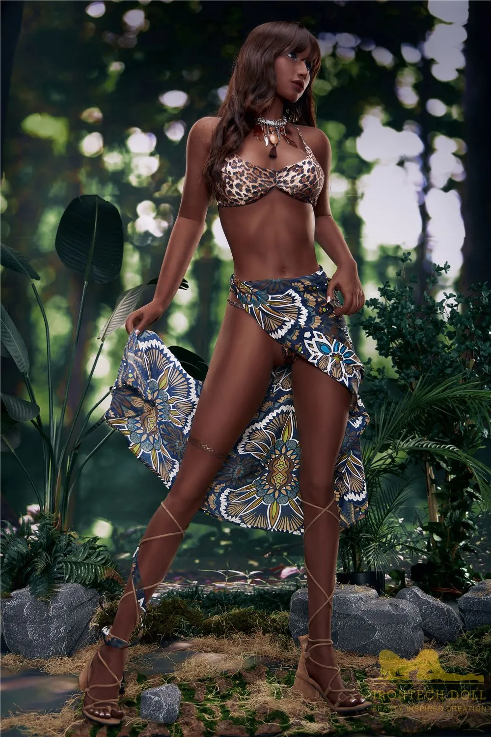 sex doll RC175cm (5.74′) Black Female Sex Dolls - Irontech Doll Huoya - R C