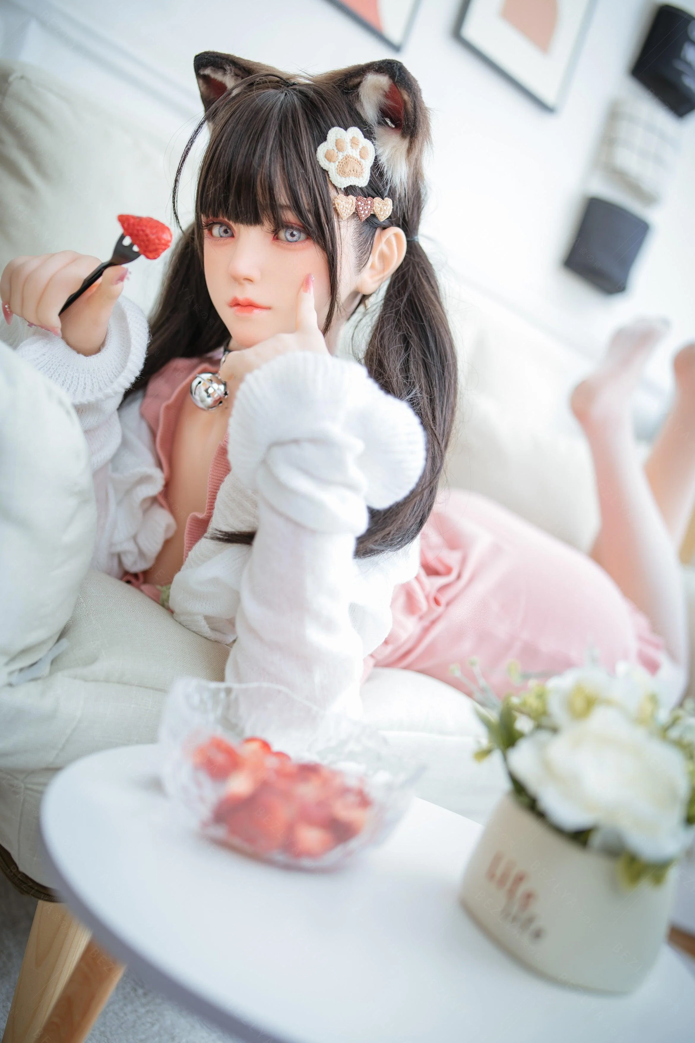 sex doll RCBezlya - Campanula - 155cm/5ft1 - 2.0 F-cup - Silicone Head + TPE Body Sex Doll - R C