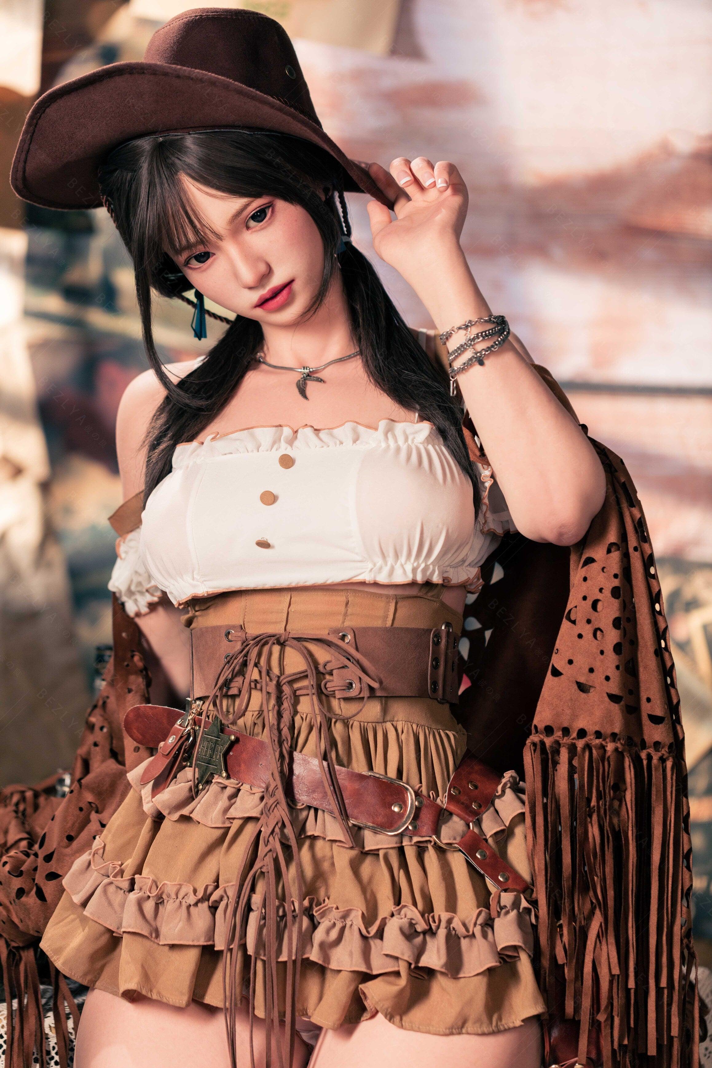 sex doll RCBezlya - Helianthus - 162cm/5ft3.75 - 2.2U A-cup - Silicone Sex Doll - R C