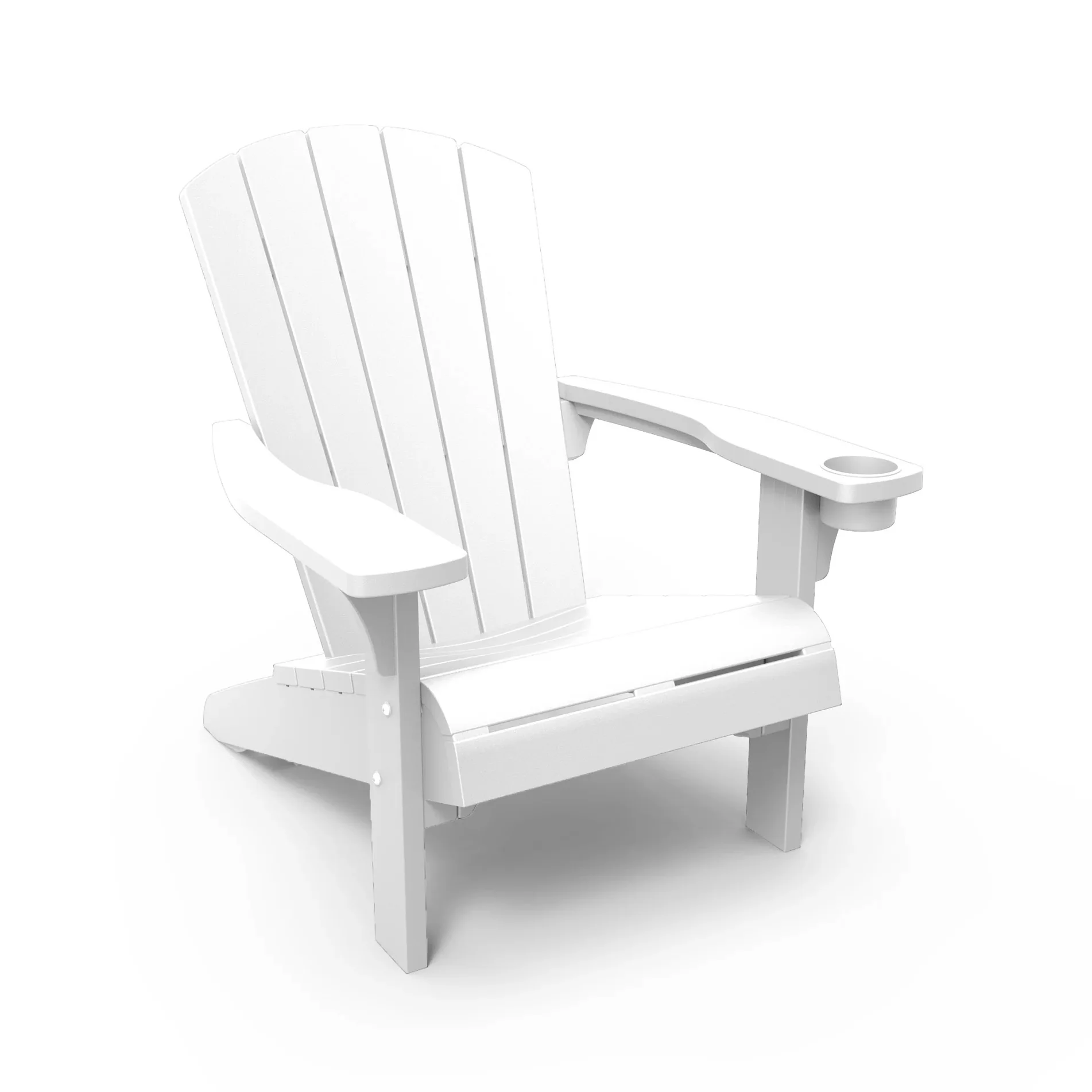 2026 Keter Alpine Adirondack Chair - White