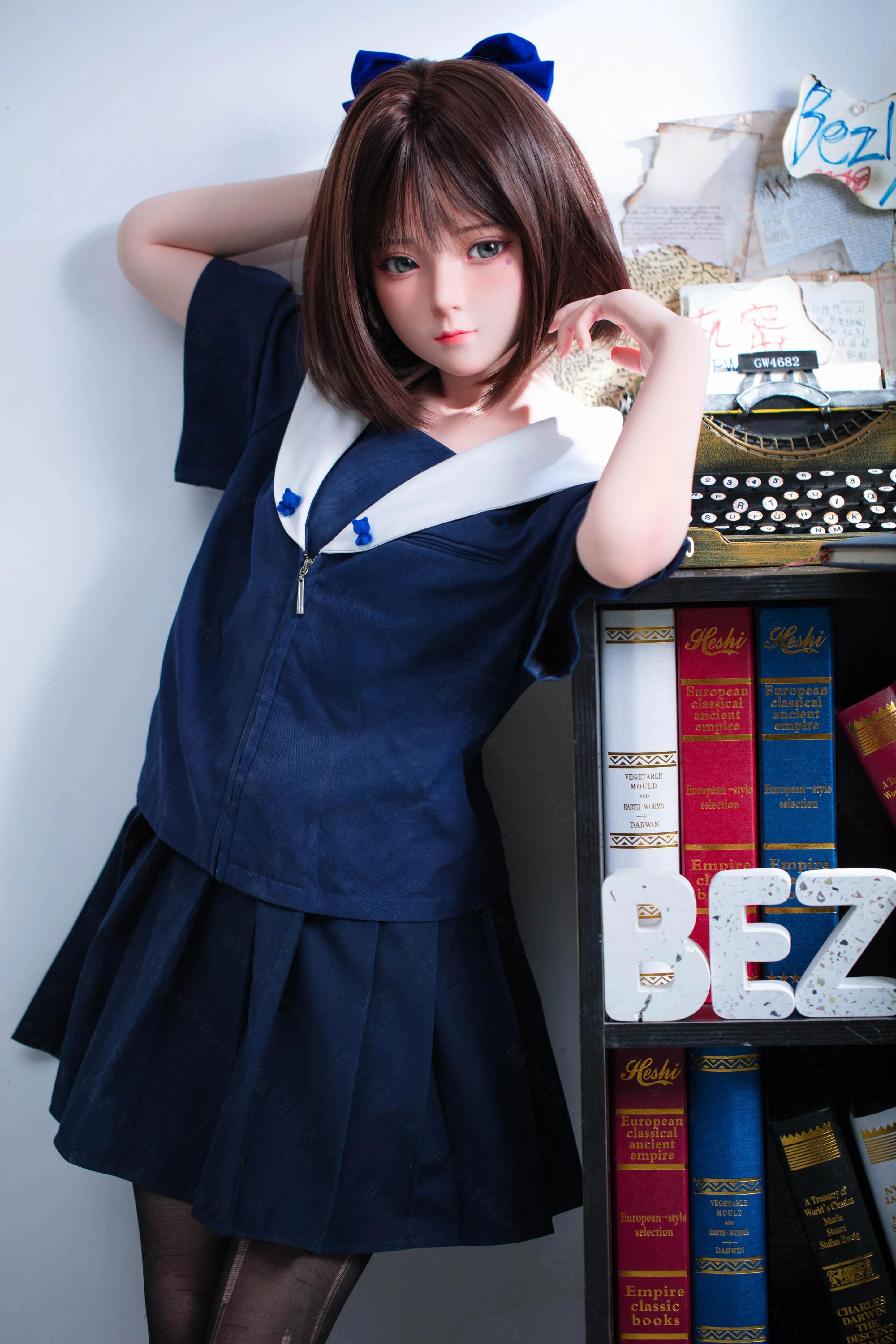 sex doll RCBezlya - Jasmine - 136cm/4ft5.5 - 2.1 AA-cup - Silicone Sex Doll - R C