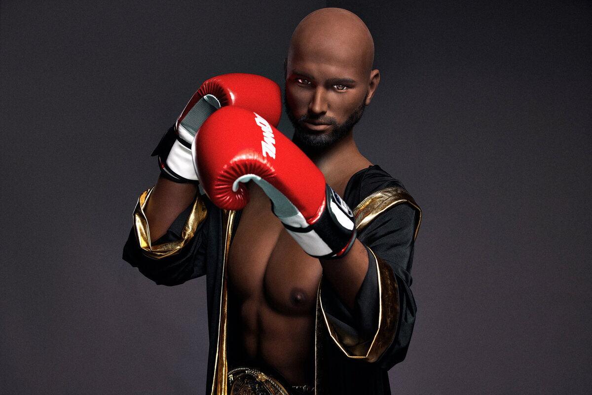 sex doll RCIrontech Doll -  Kevin (Black Skin) - 175cm/5ft9 Male - TPE Sex Doll - R C