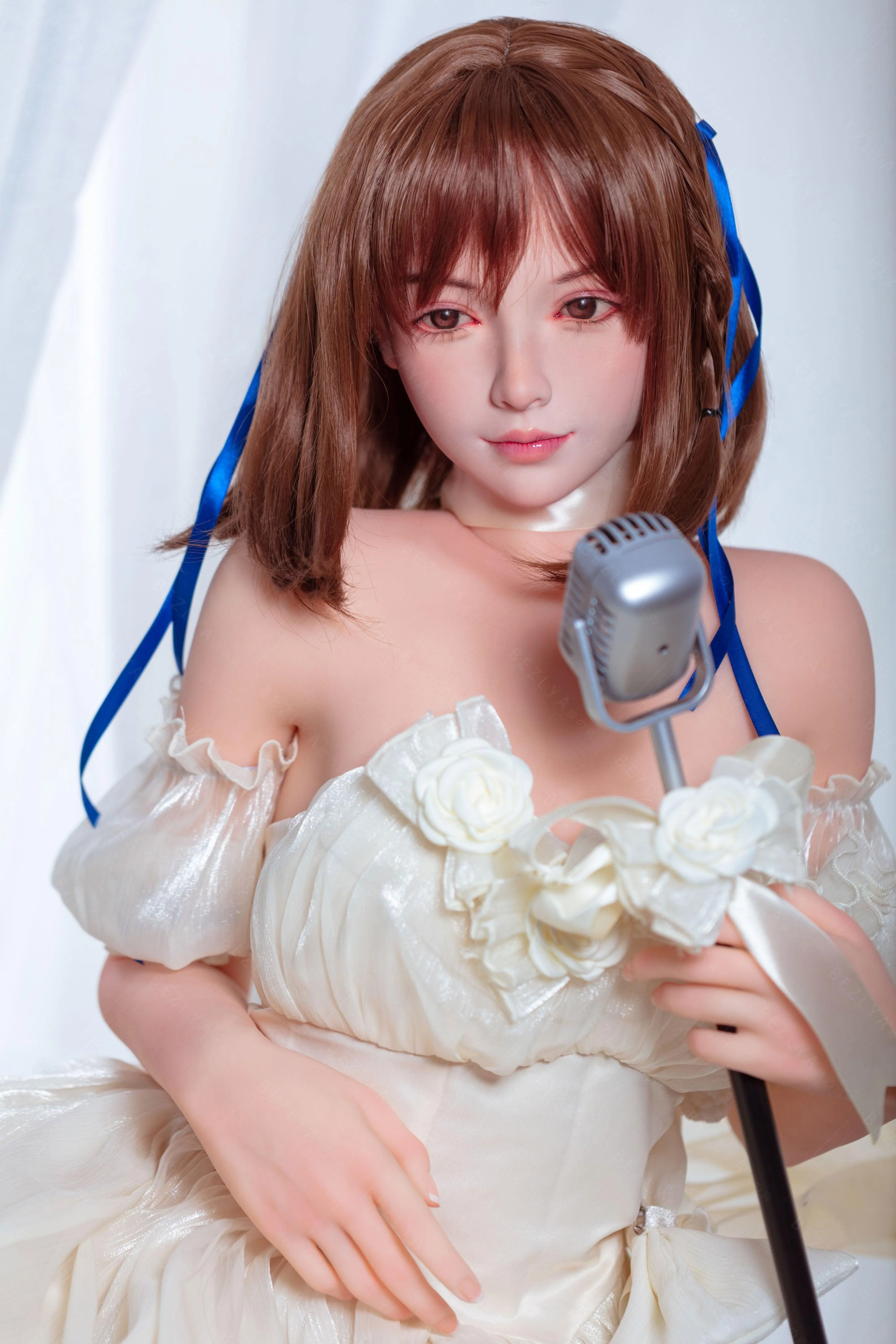 sex doll RCBezlya - Holly - 155cm/5ft1 - 2.0 B-cup - Silicone Head + TPE Body Sex Doll - R C