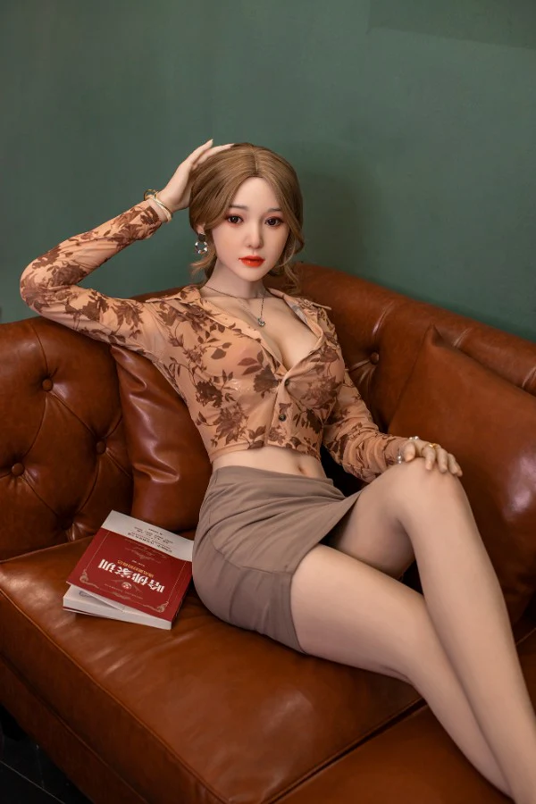 sex doll RC160cm / 5ft3 Natural Skin Sexy Charming Silicone Love Doll - Dime Doll: Sunny - R C