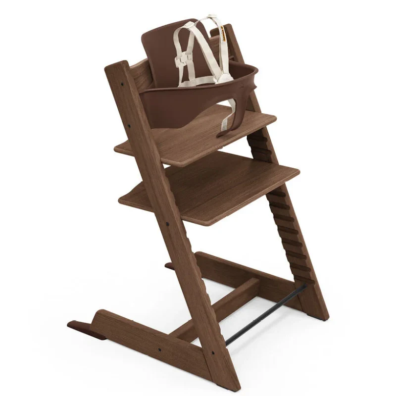 2026 Stokke Tripp Trapp Chair² with Baby Set – Adjustable High Chair with Intuitive 5-Point Harness, Iconic Design, Grows with Child to 242 lbs