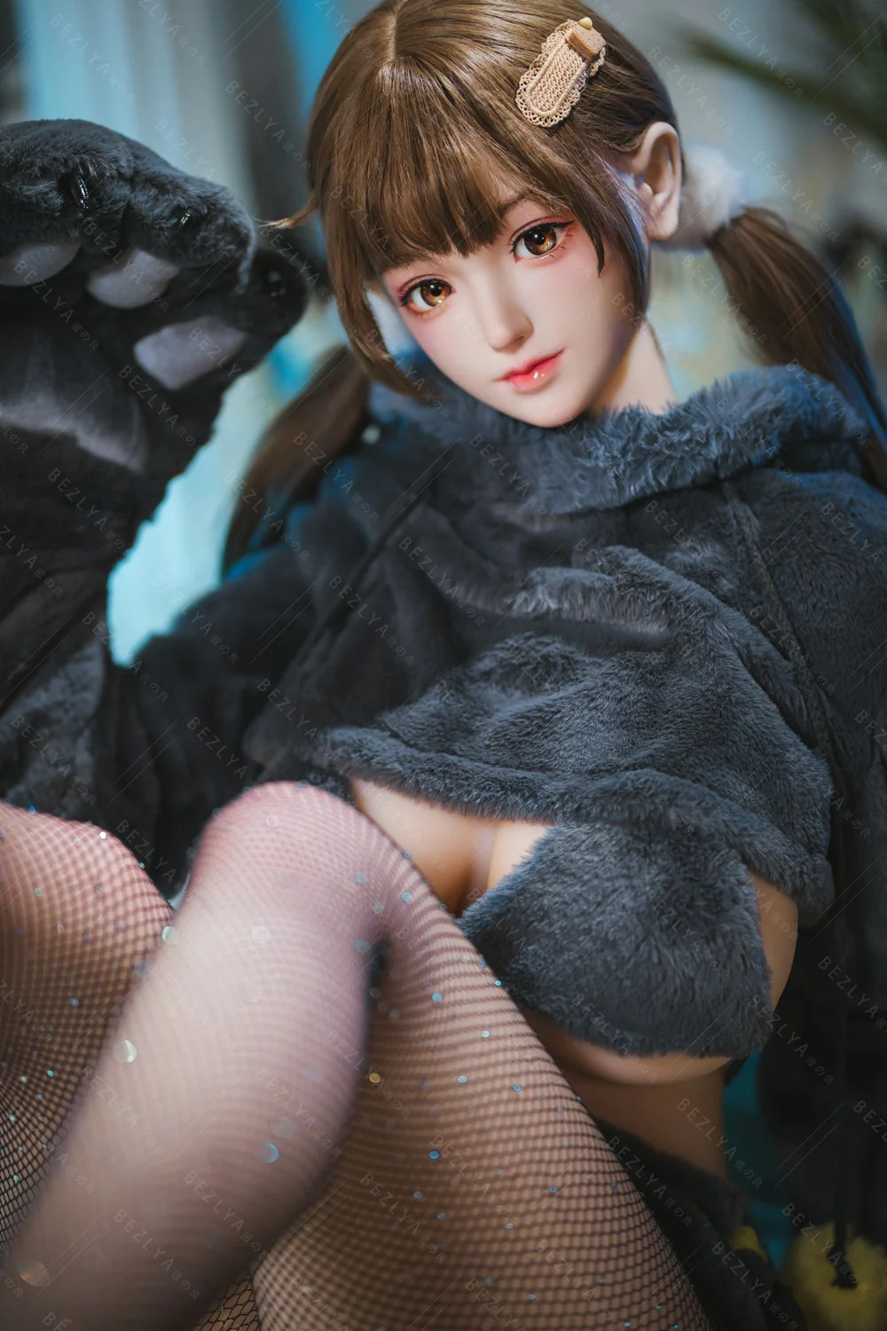 sex doll RCBezlya - Paeonia - 155cm/5ft1 - 2.0 F-cup - Silicone Head + TPE Body Sex Doll - R C