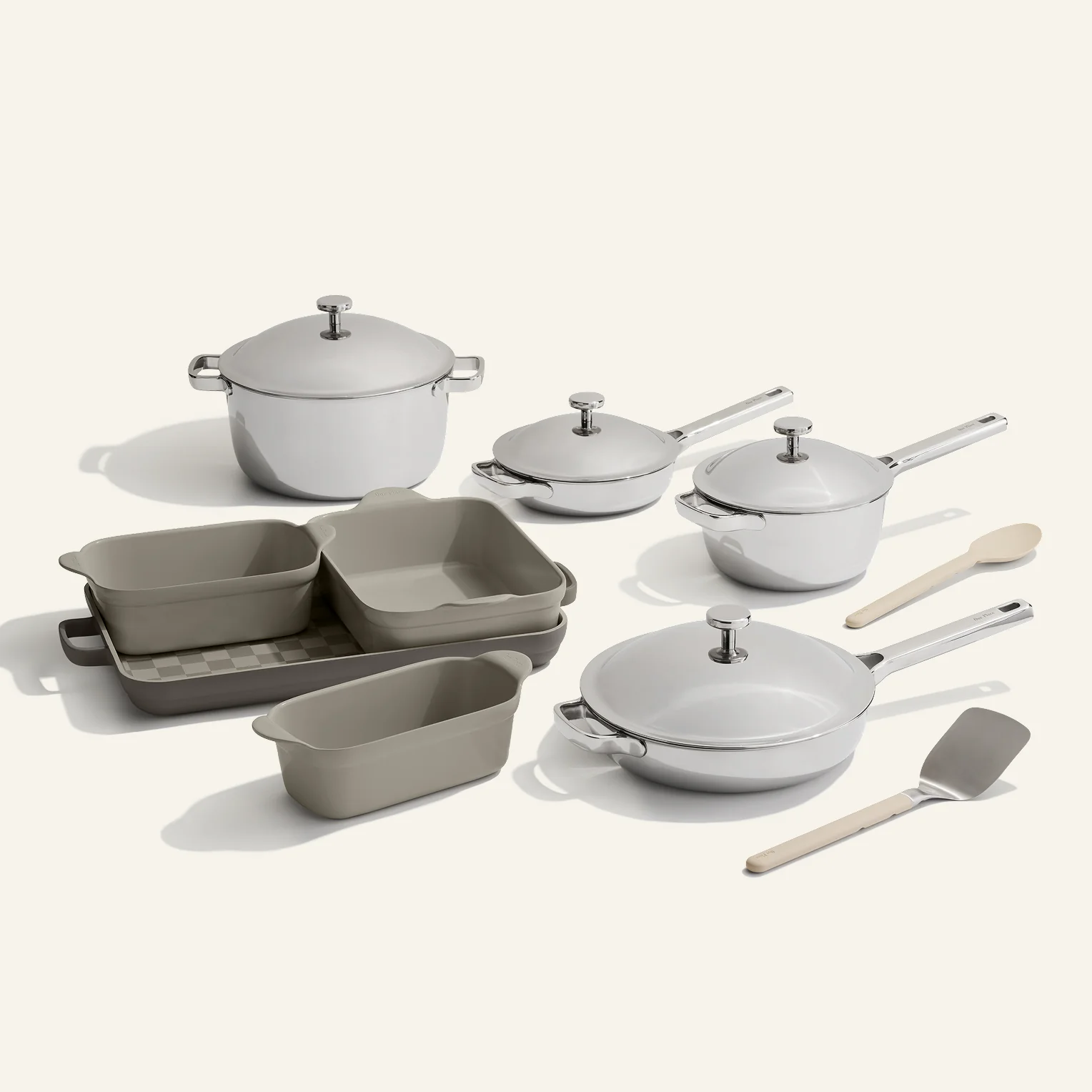 Premium Titanium Cookware Set with Nonstick Bakeware – Lightweight, Durable, and Oven-Ready Versatility