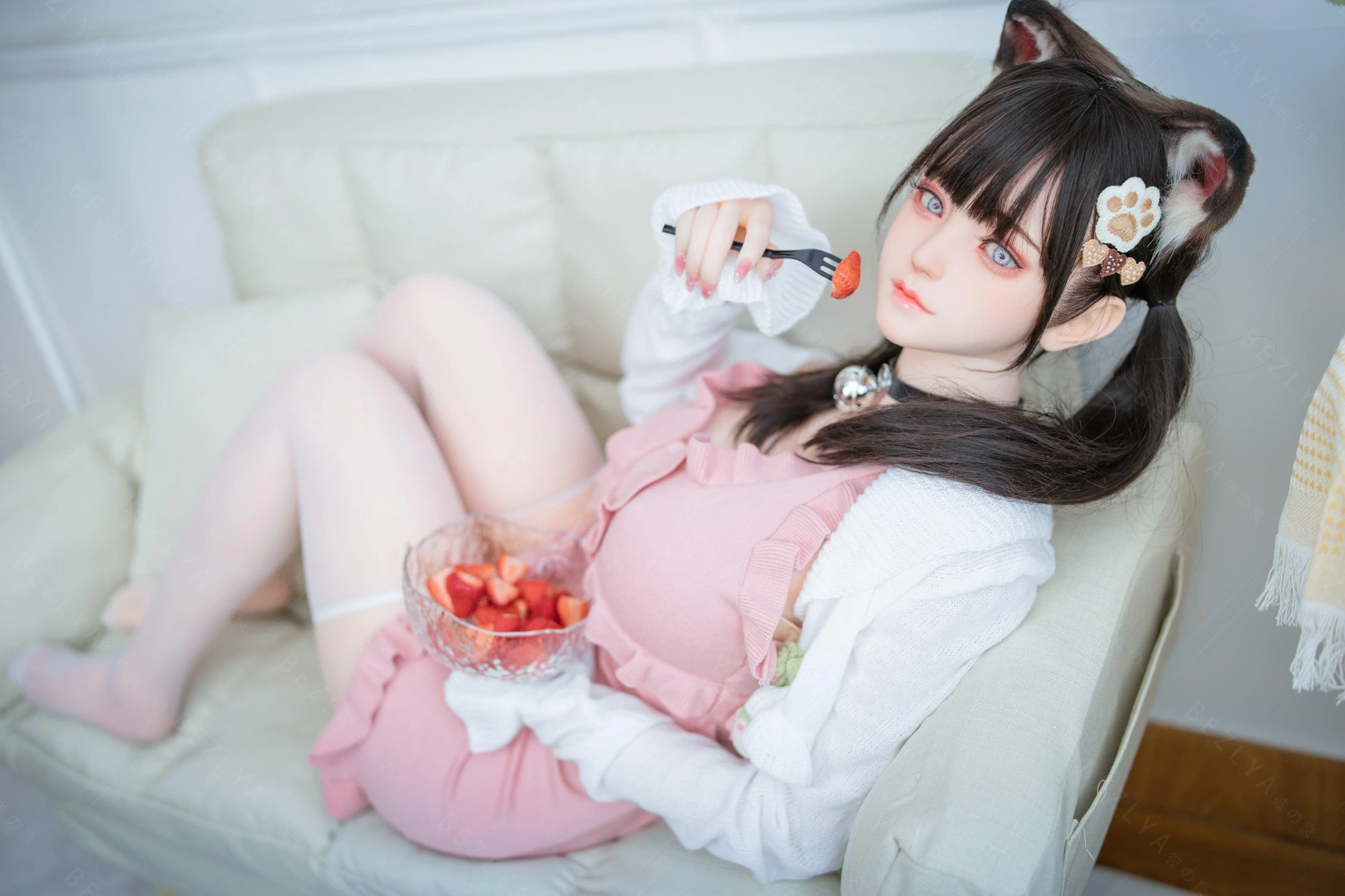 sex doll RCBezlya - Campanula - 155cm/5ft1 - 2.0 F-cup - Silicone Head + TPE Body Sex Doll - R C