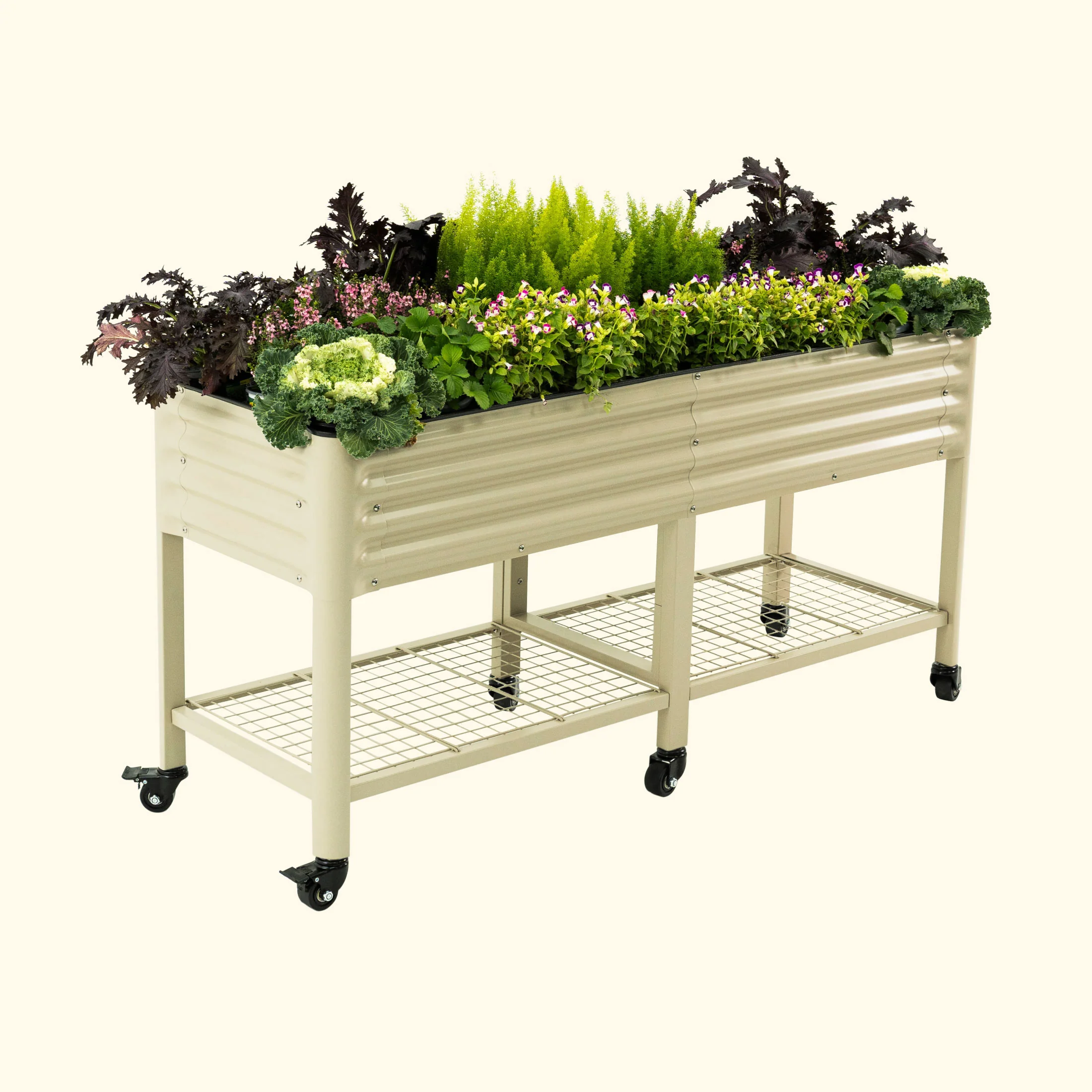 Elevated Garden Bed - V Series 2' x 6' Wheels Included