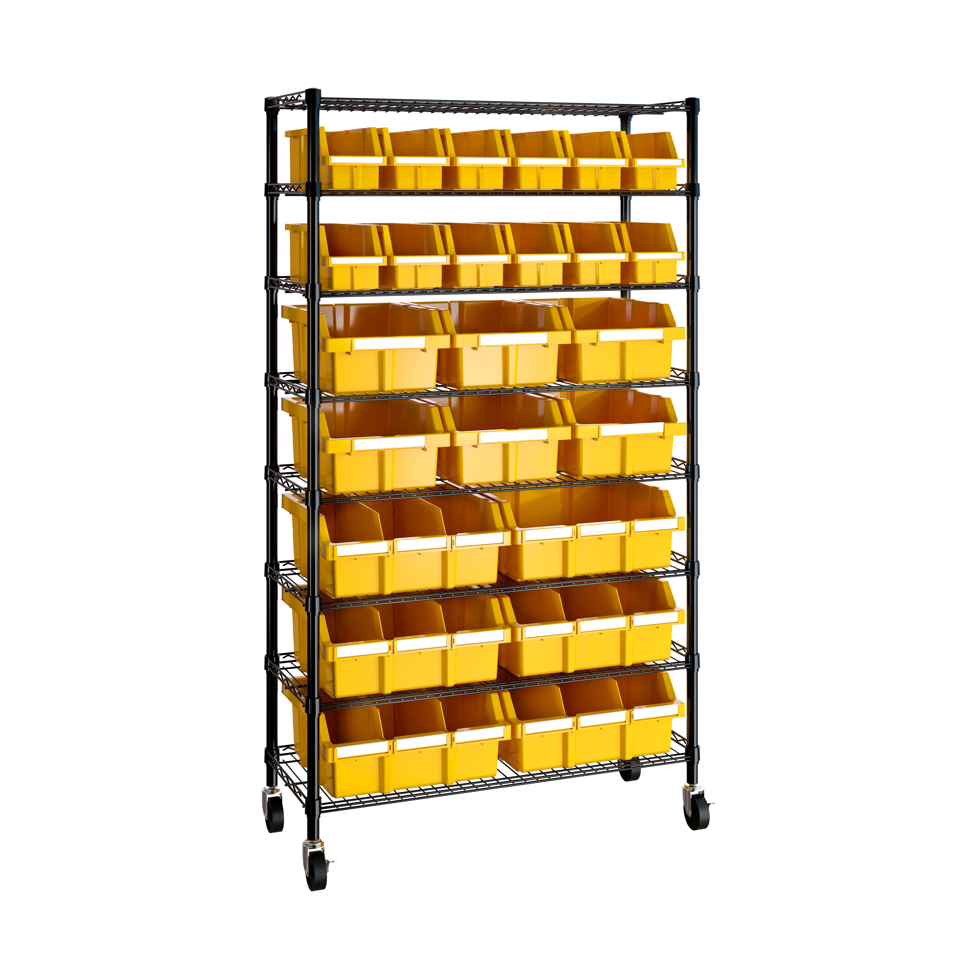 8-Tier NSF 24-Bin Rack