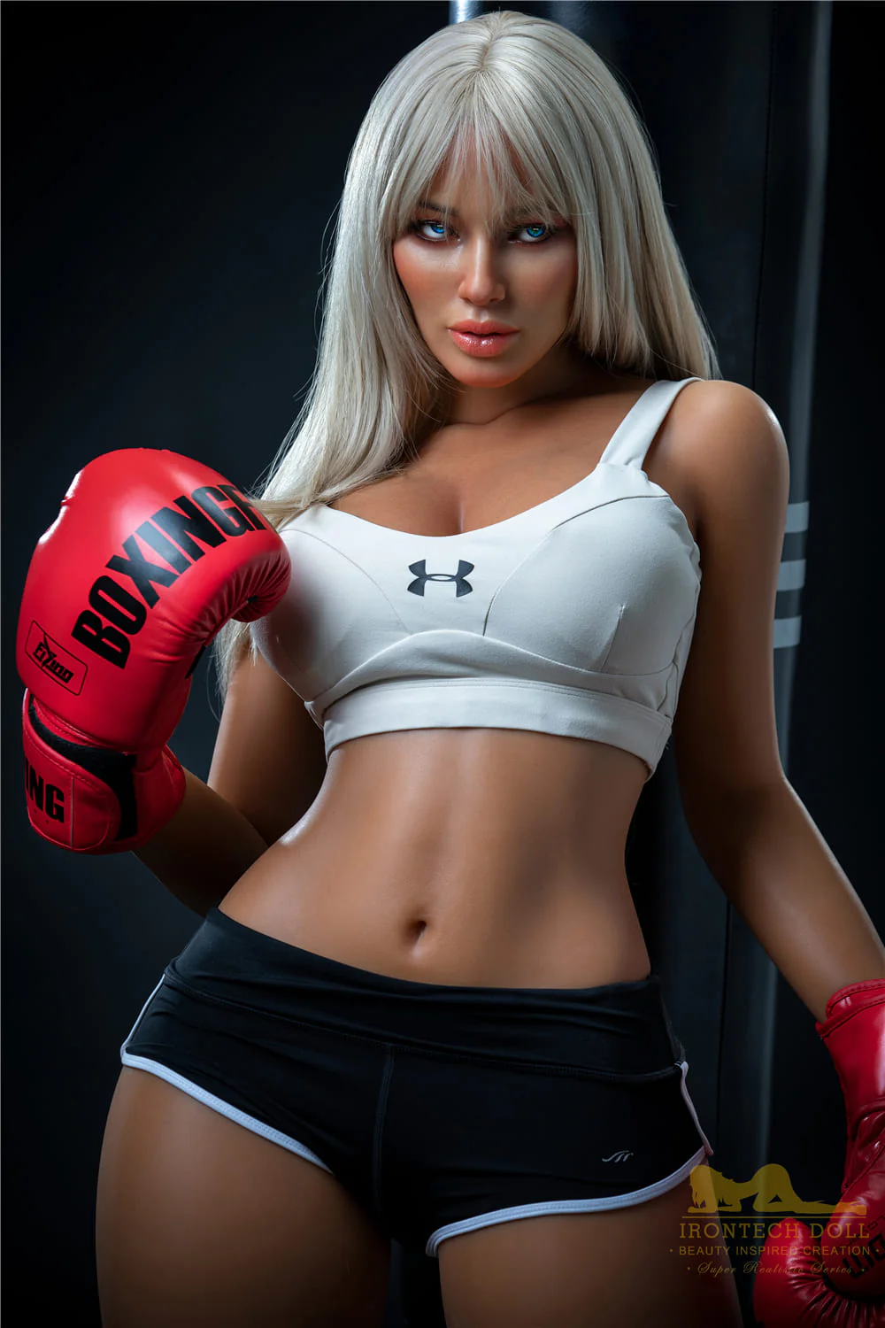 sex doll RC5ft5 / 164cm Taned Silicone Hot Sale Sex Doll Boxing Set - Irontech Doll Hedy - R C