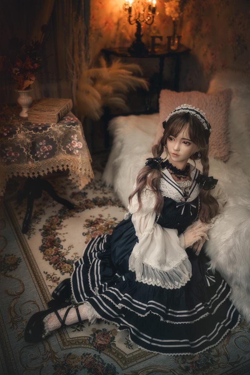 sex doll RCFUDOLL - Ziyun - 150cm/4ft11 B-cup - Silicone Head + TPE Body Sex Doll - R C