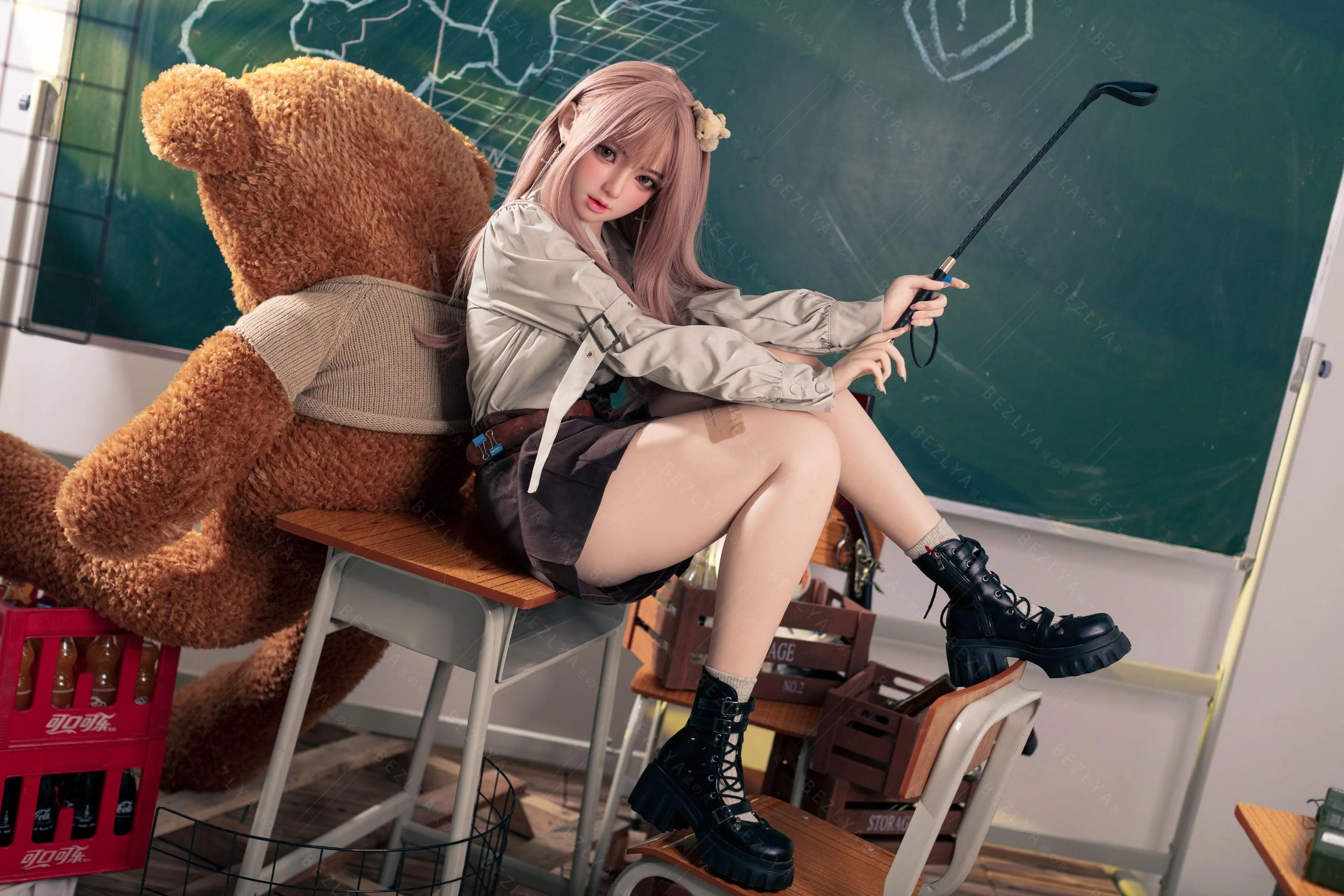 sex doll RCBezlya - Convallaria - 155cm/5ft1 - 2.1 B-cup - Silicone Sex Doll - R C