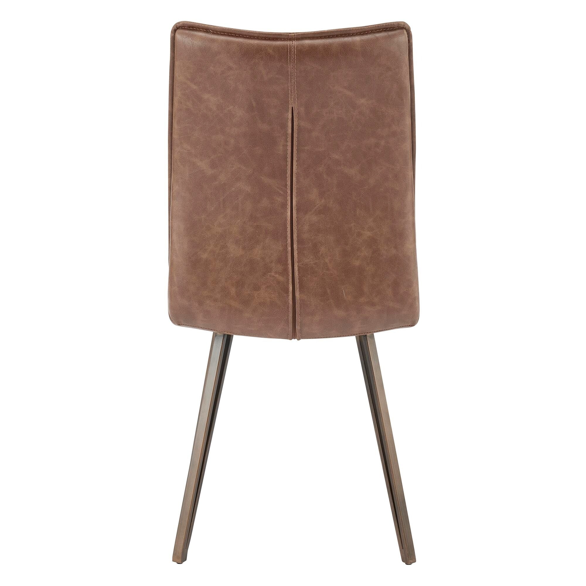 Reino PU Dining Side Chair, (Set of 2)