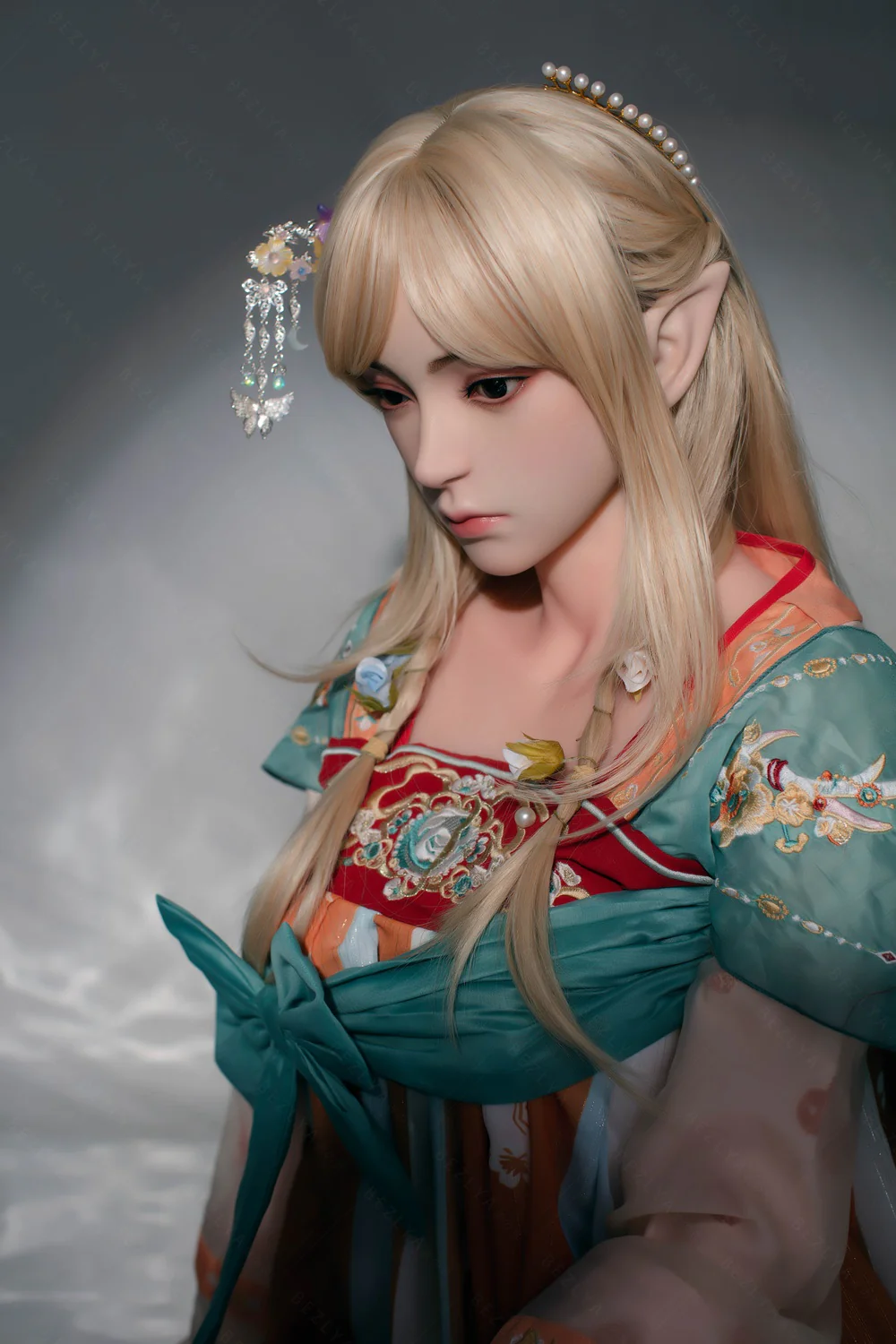 sex doll RCBezlya - Pansy - 160cm/5ft3 - 2.0 C-cup - Silicone Head + TPE Body Sex Doll - R C