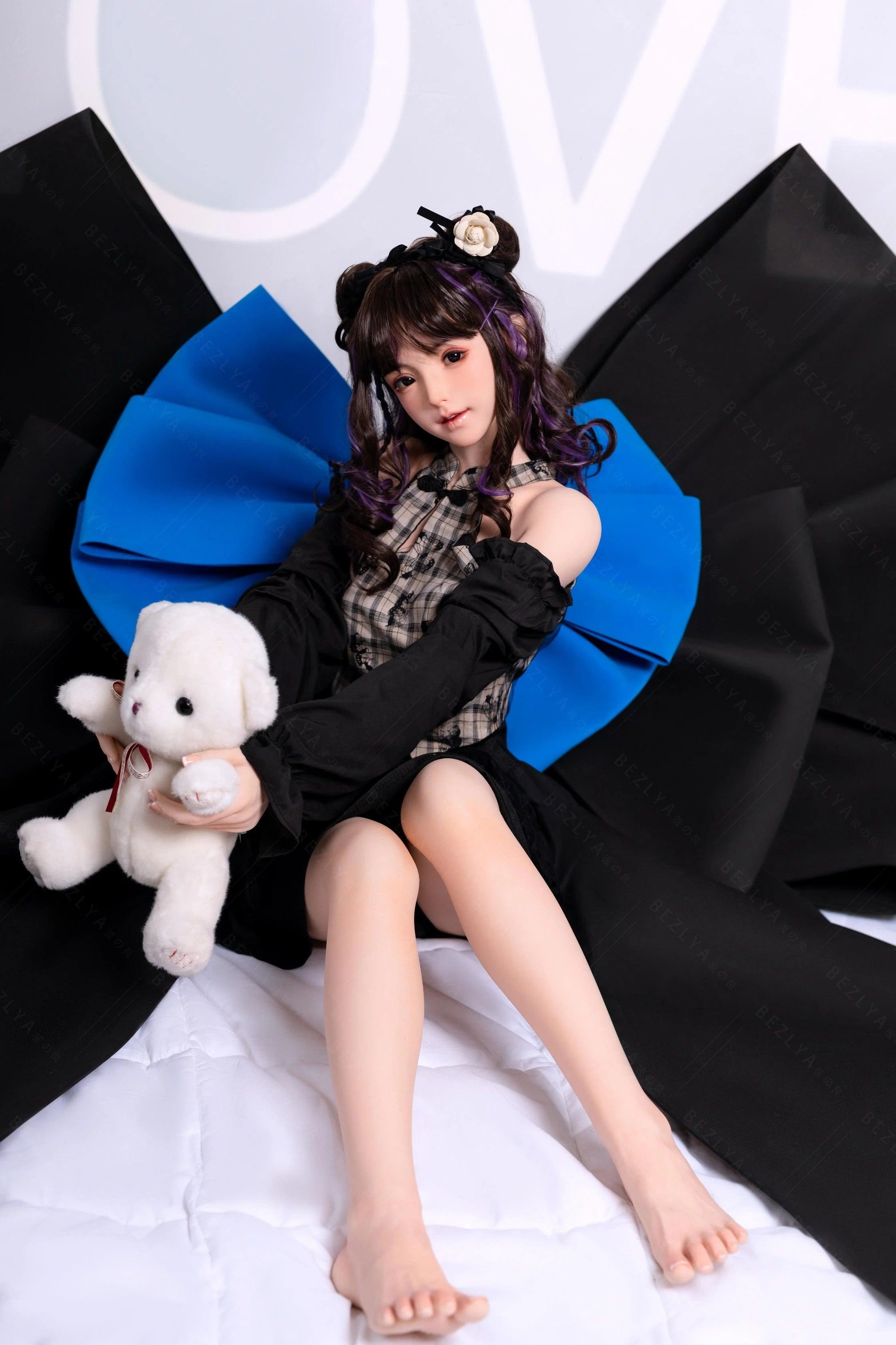 sex doll RCBezlya - Plsum - 150cm/4ft11 - 2.1 B-cup - Silicone Sex Doll - R C