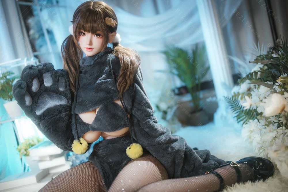 sex doll RCBezlya - Paeonia - 155cm/5ft1 - 2.0 F-cup - Silicone Head + TPE Body Sex Doll - R C