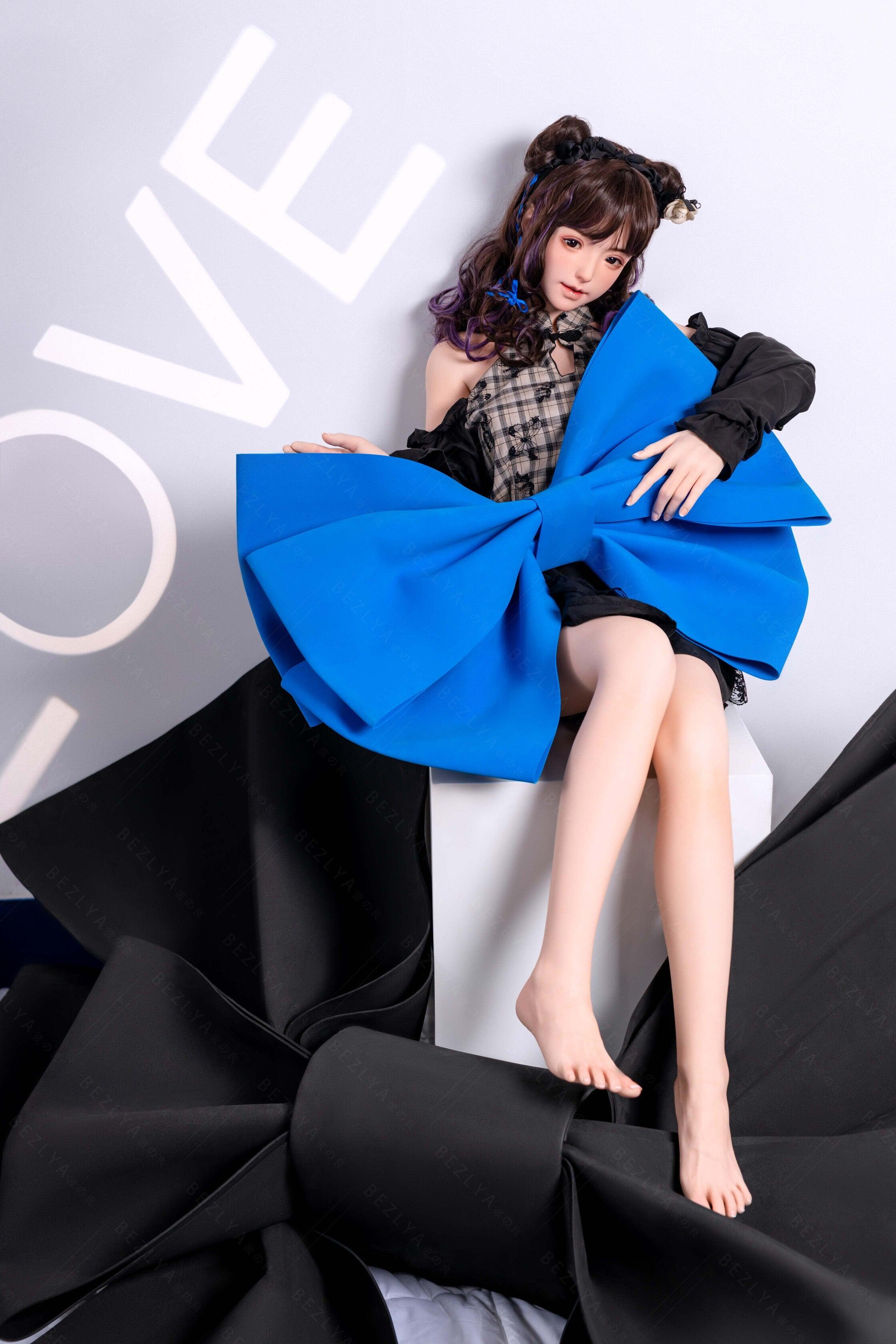 sex doll RCBezlya - Plsum - 150cm/4ft11 - 2.1 B-cup - Silicone Sex Doll - R C