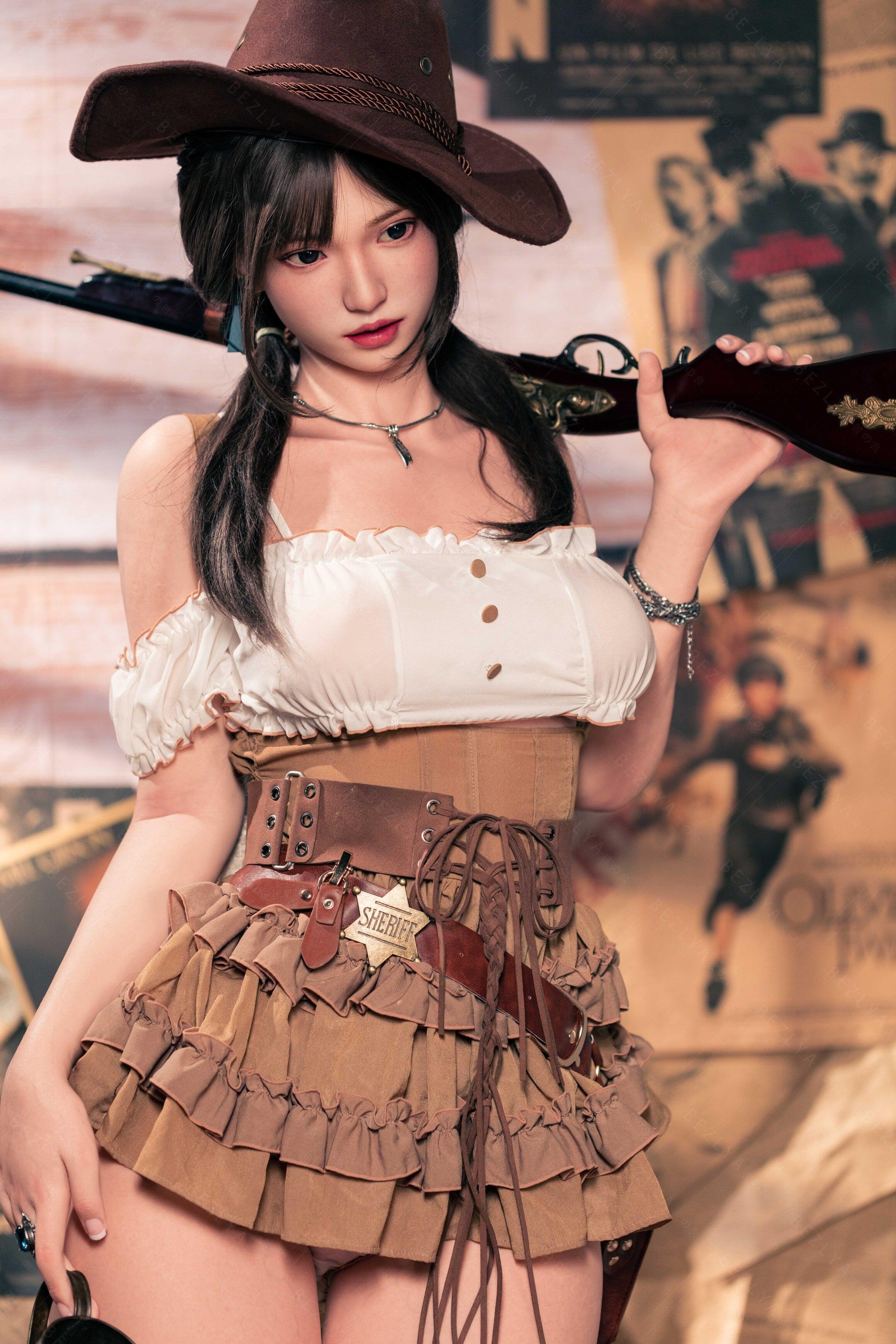 sex doll RCBezlya - Helianthus - 162cm/5ft3.75 - 2.2U A-cup - Silicone Sex Doll - R C